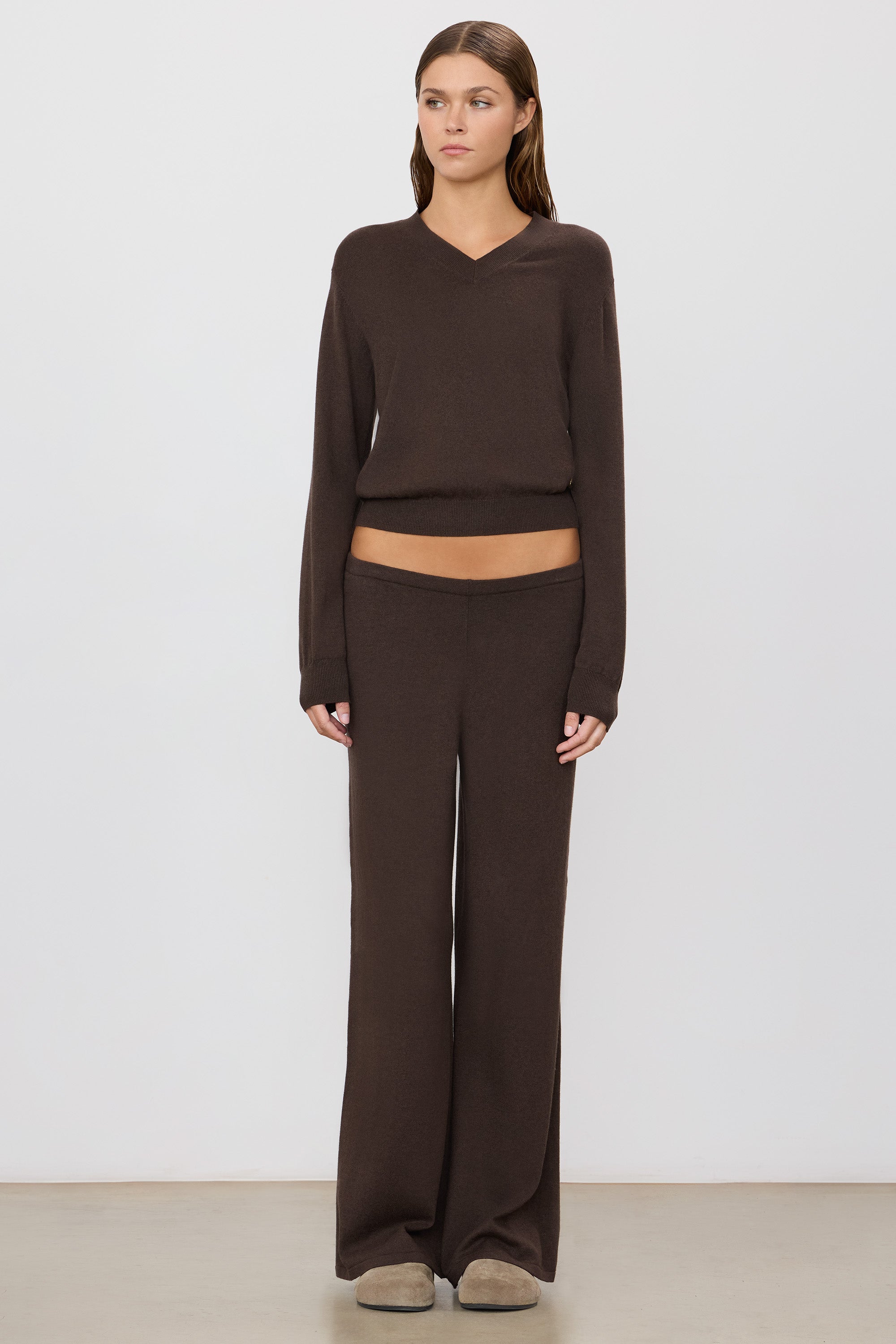 WIDE LEG LOUNGE PANT