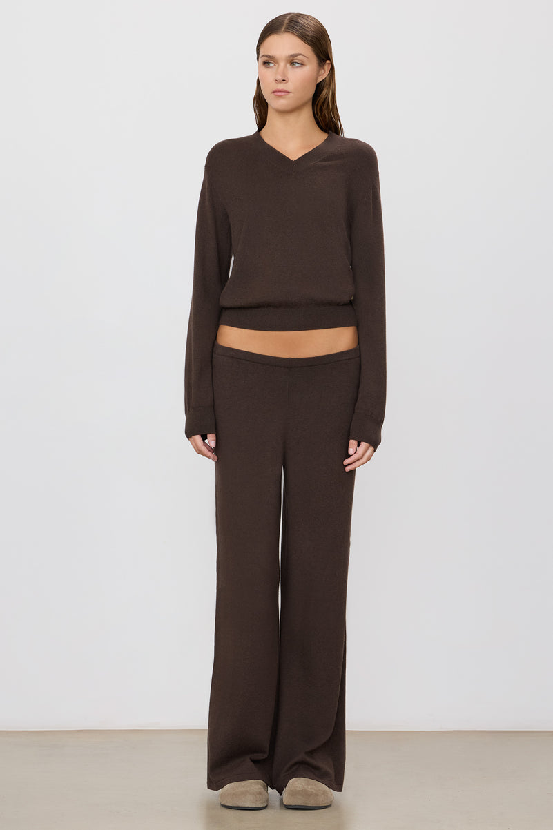 WIDE LEG LOUNGE PANT