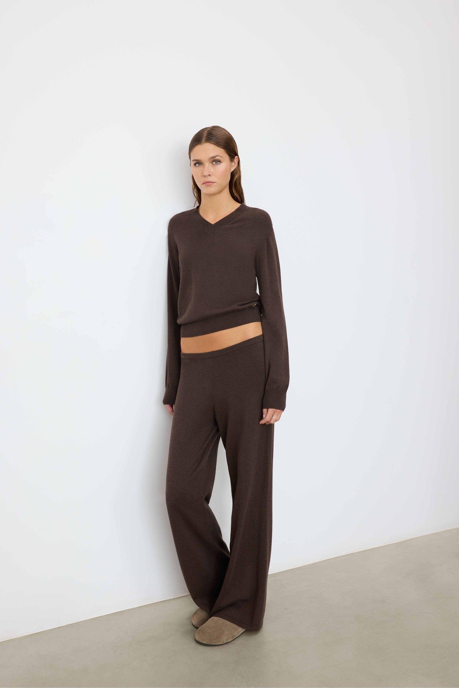 WIDE LEG LOUNGE PANT