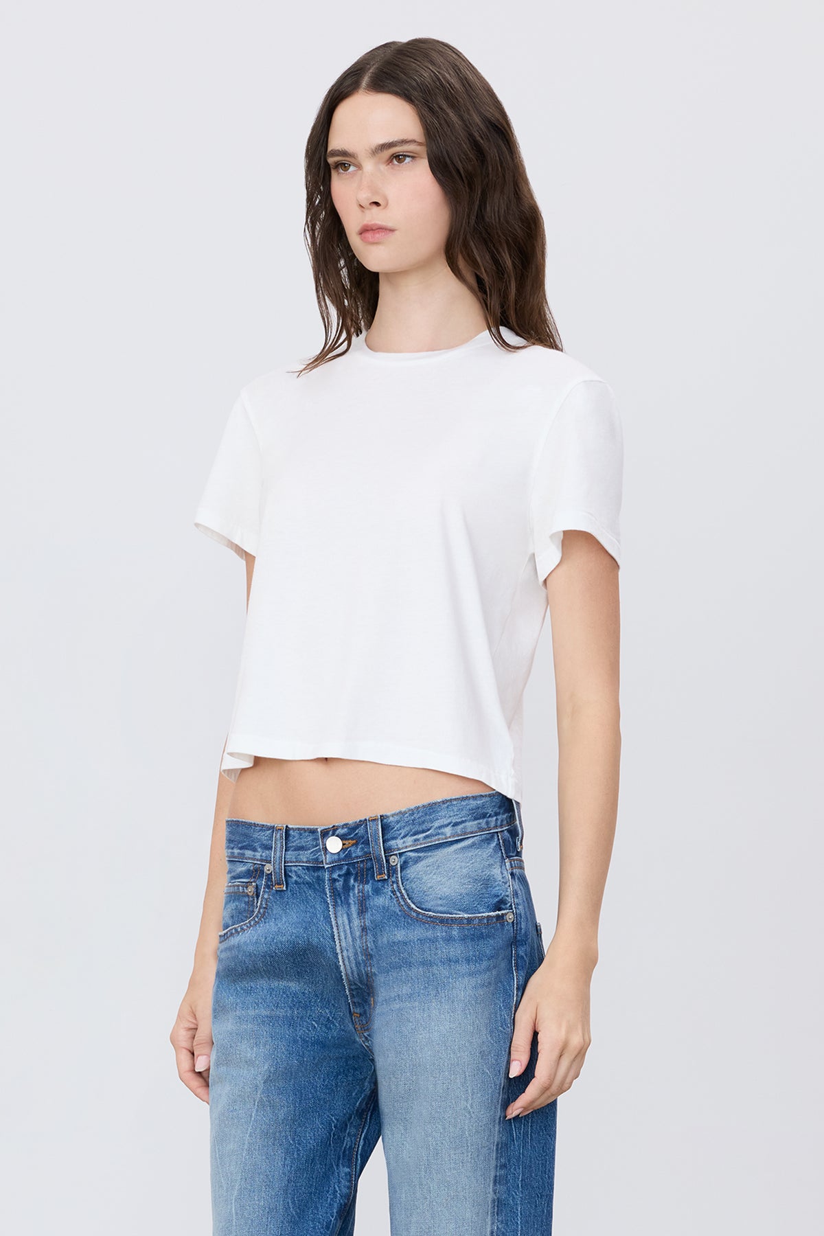SHORT SLEEVE BOXY TEE - ÉTERNE