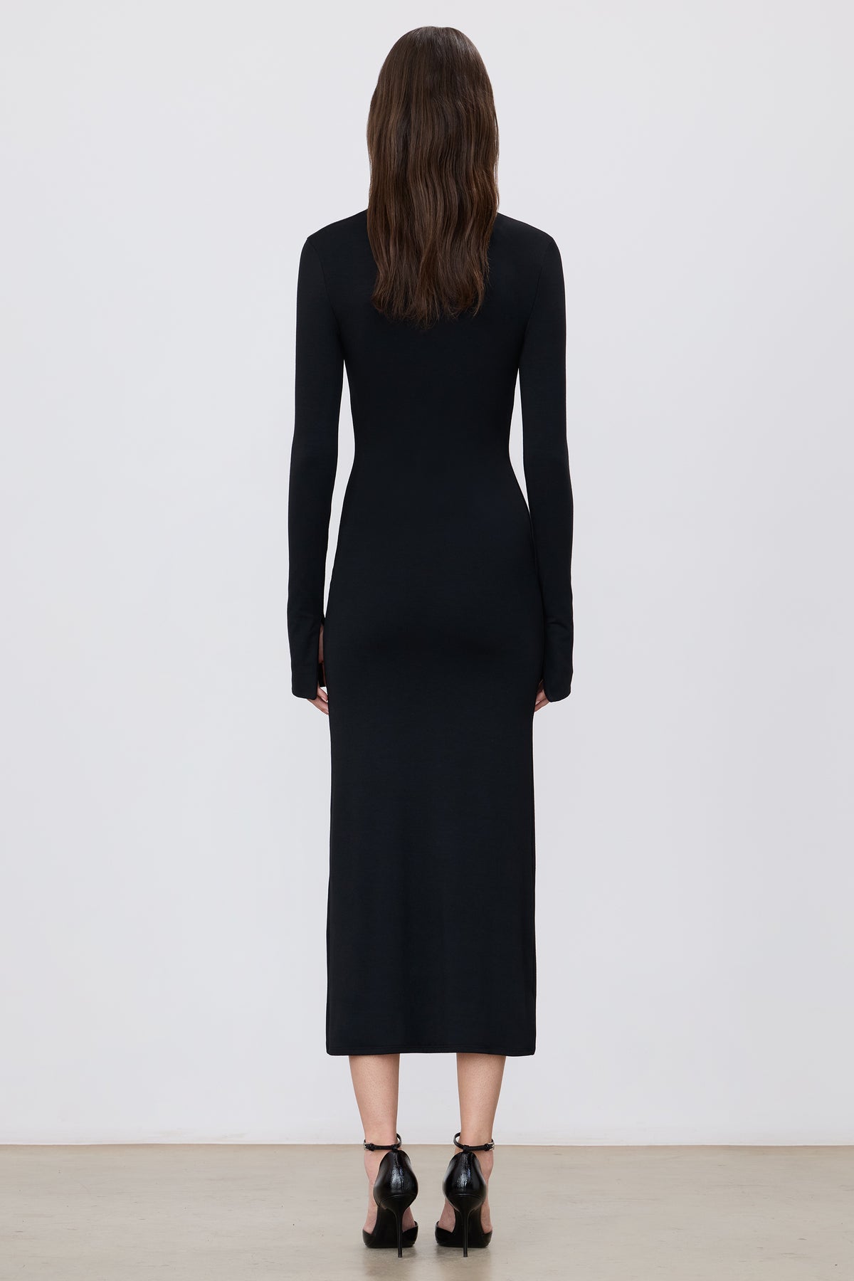 DEEP-V MIDI DRESS - ÉTERNE