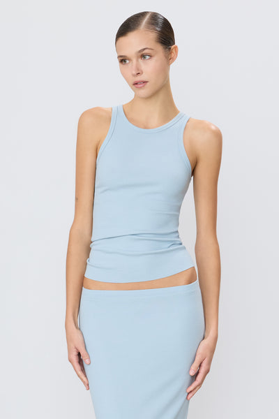 HIGH NECK FITTED TANK - ÉTERNE