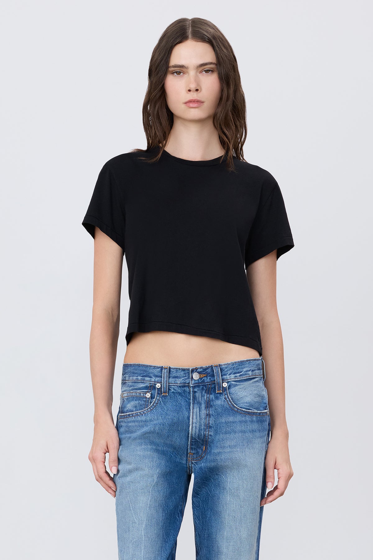 SHORT SLEEVE BOXY TEE - ÉTERNE