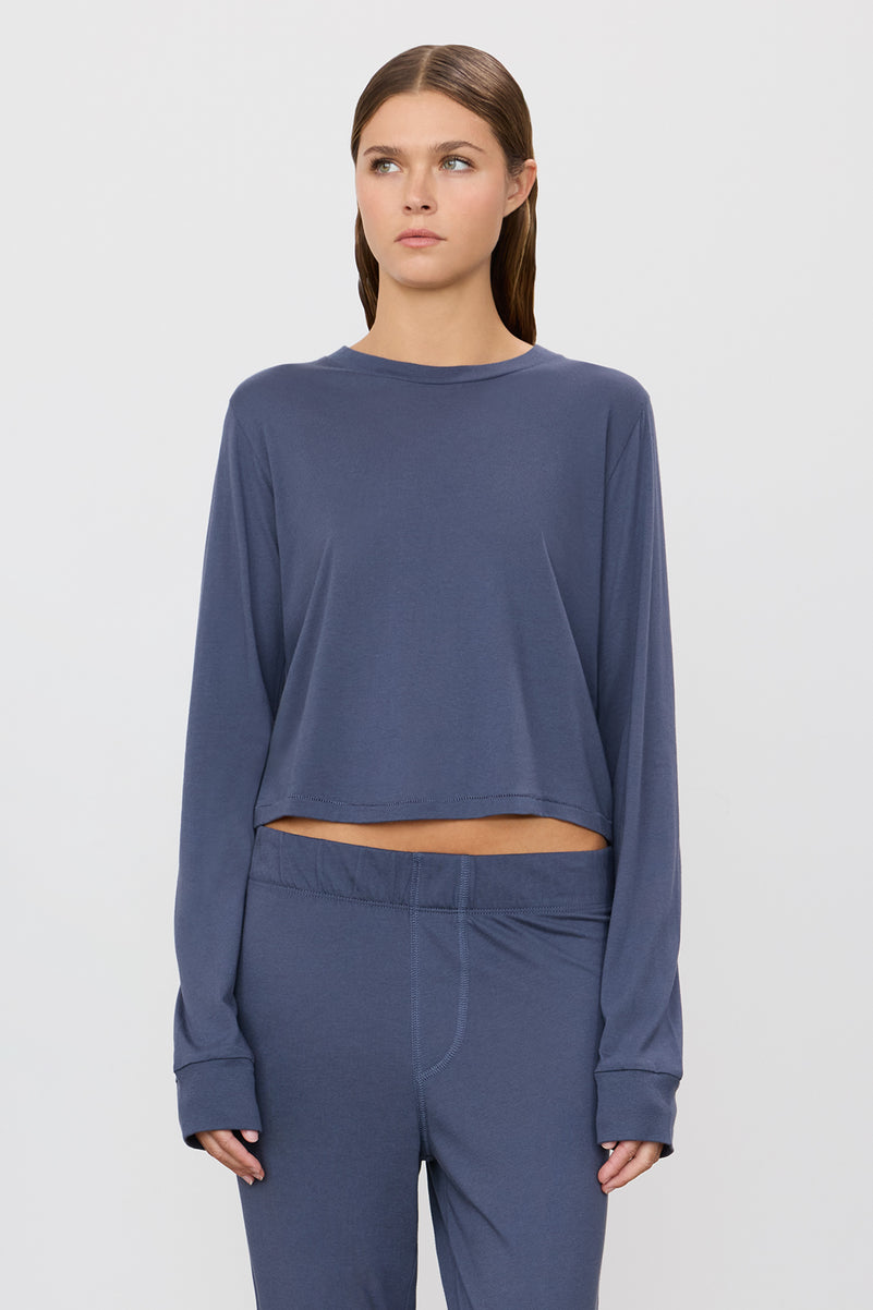LONG SLEEVE BOXY TEE