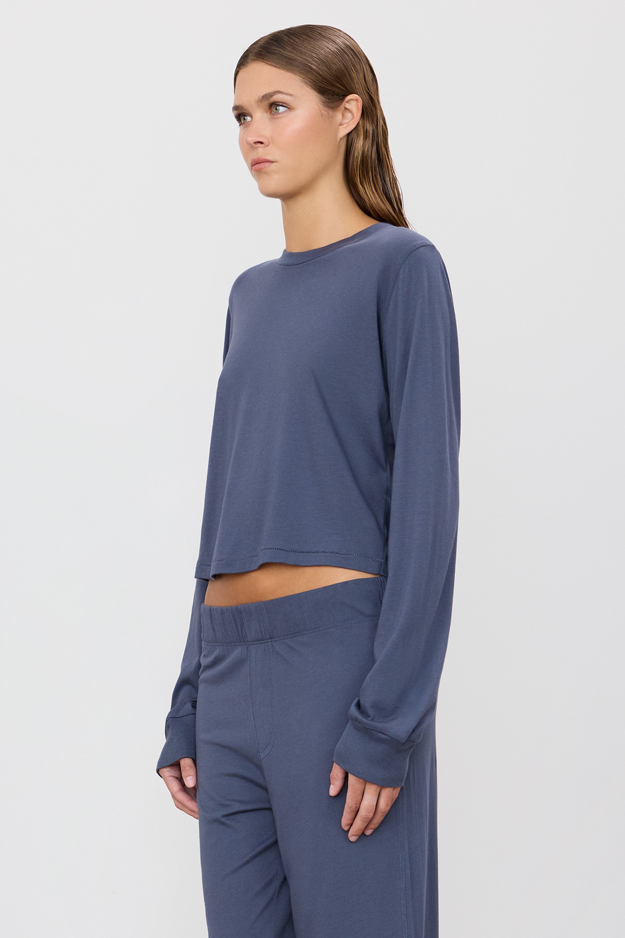 LONG SLEEVE BOXY TEE