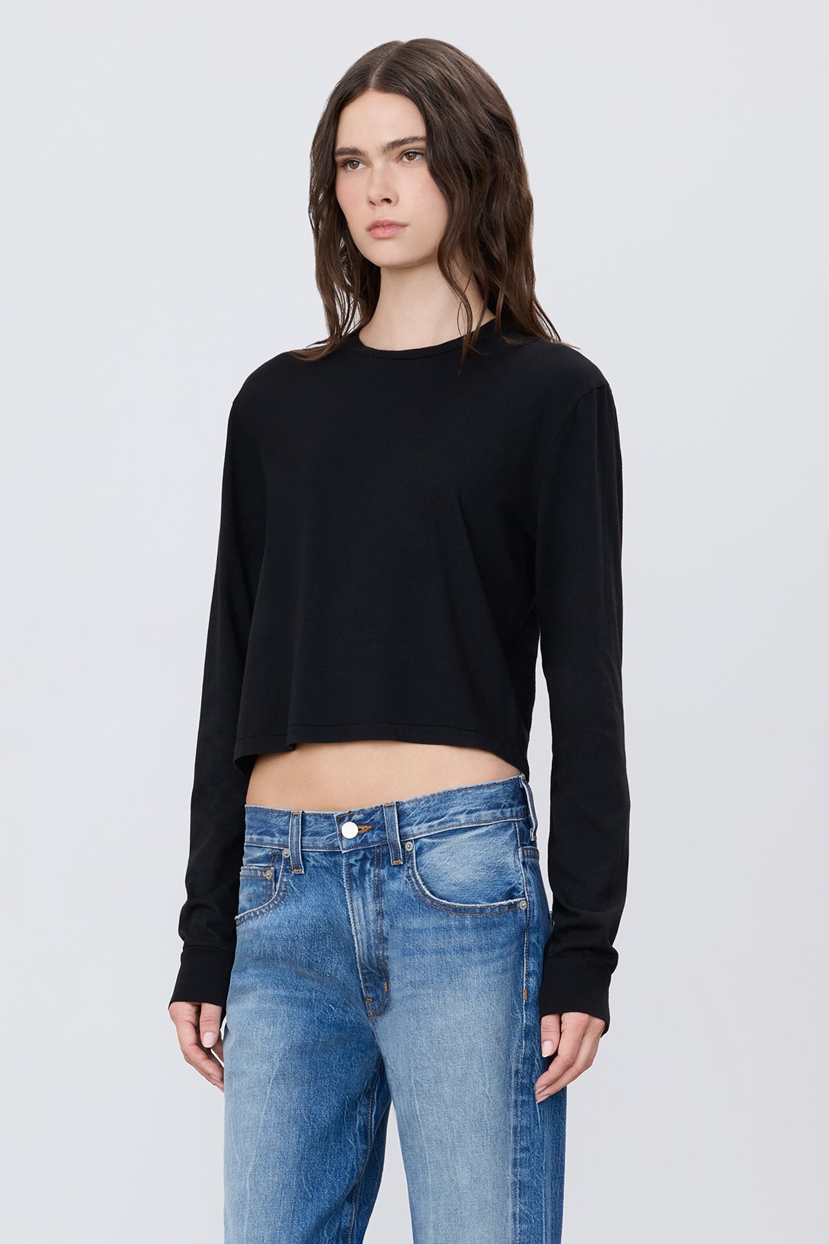 LONG SLEEVE BOXY TEE - ÉTERNE