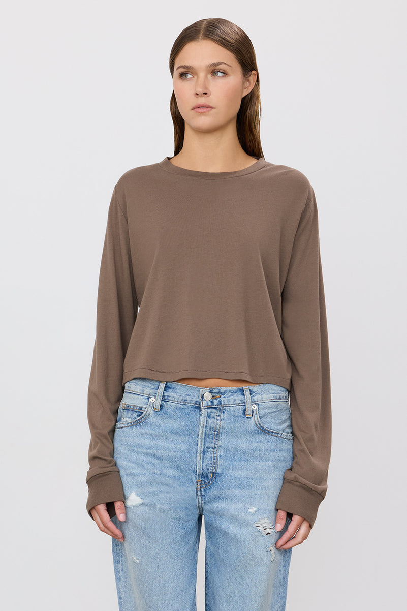 LONG SLEEVE BOXY TEE