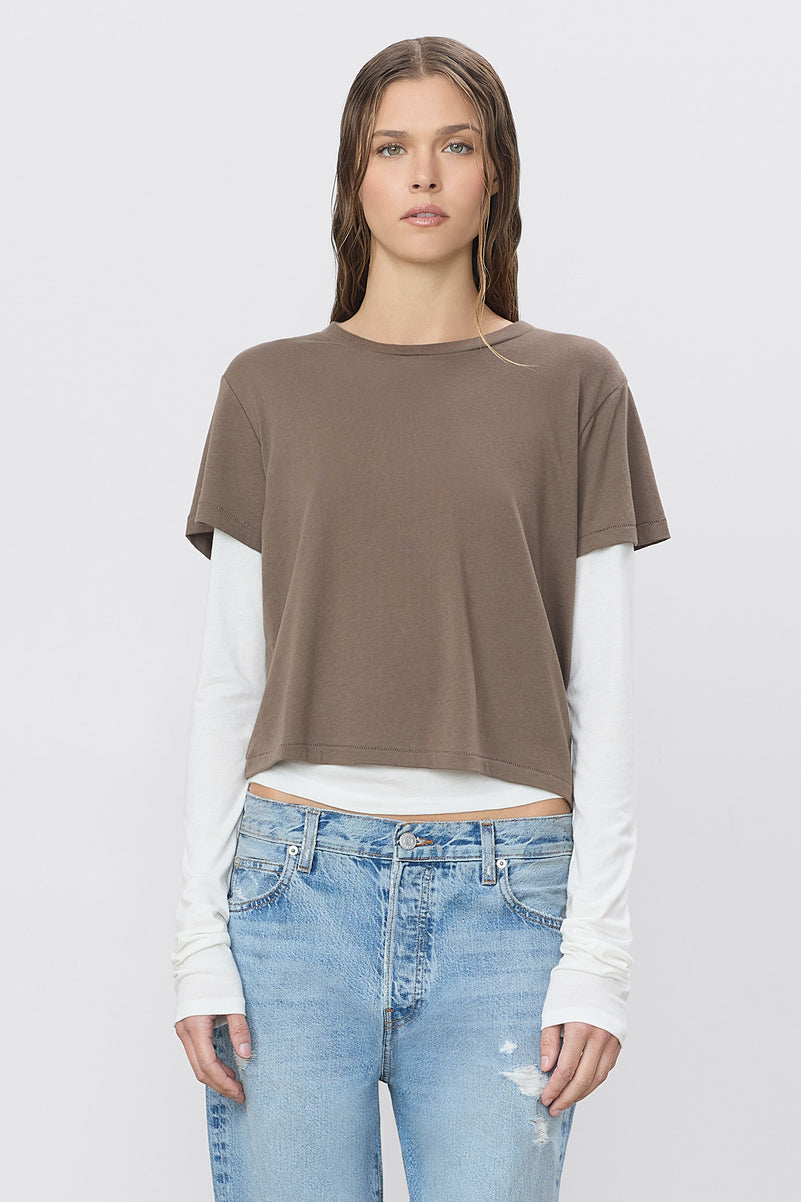 SHORT SLEEVE BOXY TEE