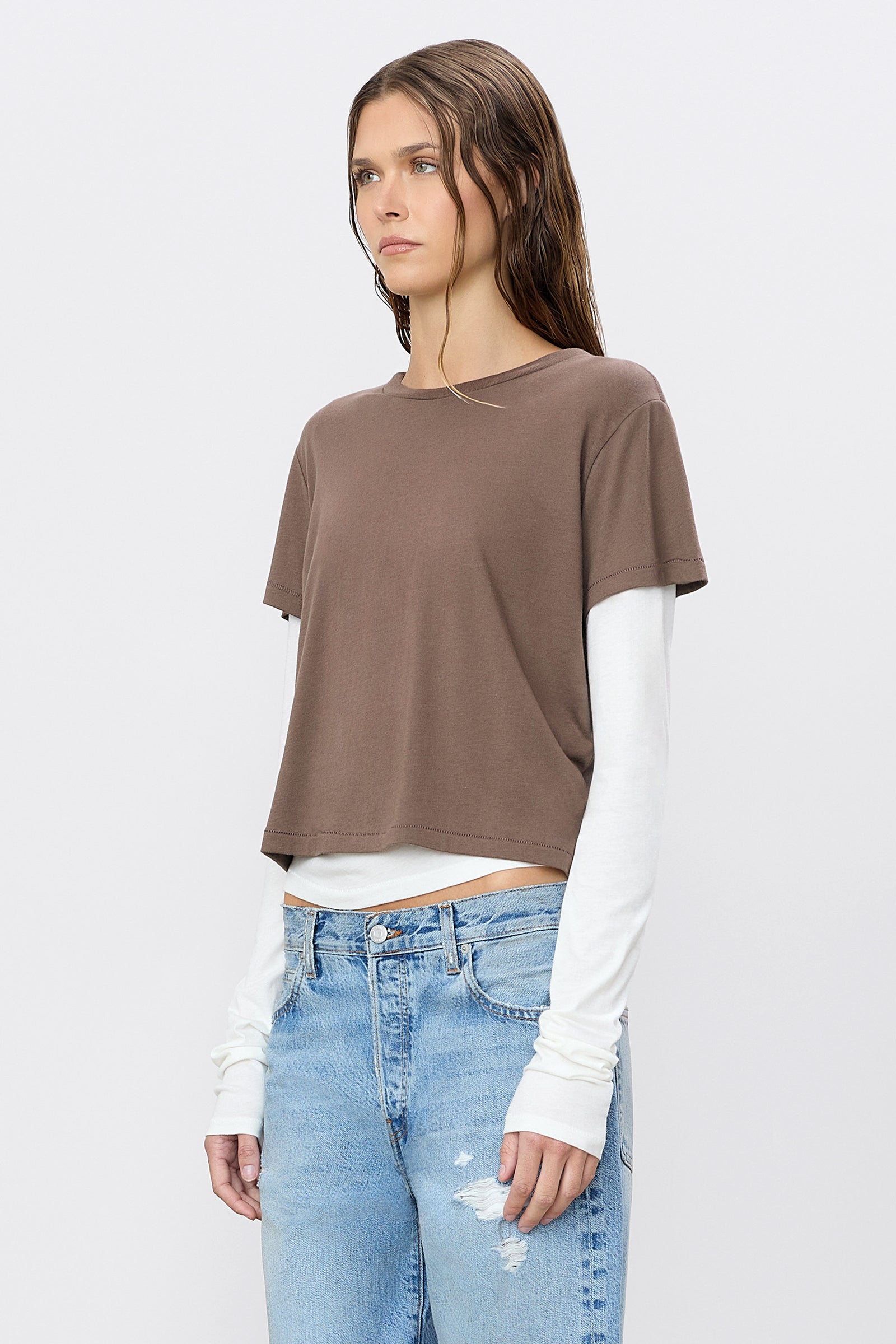 SHORT SLEEVE BOXY TEE