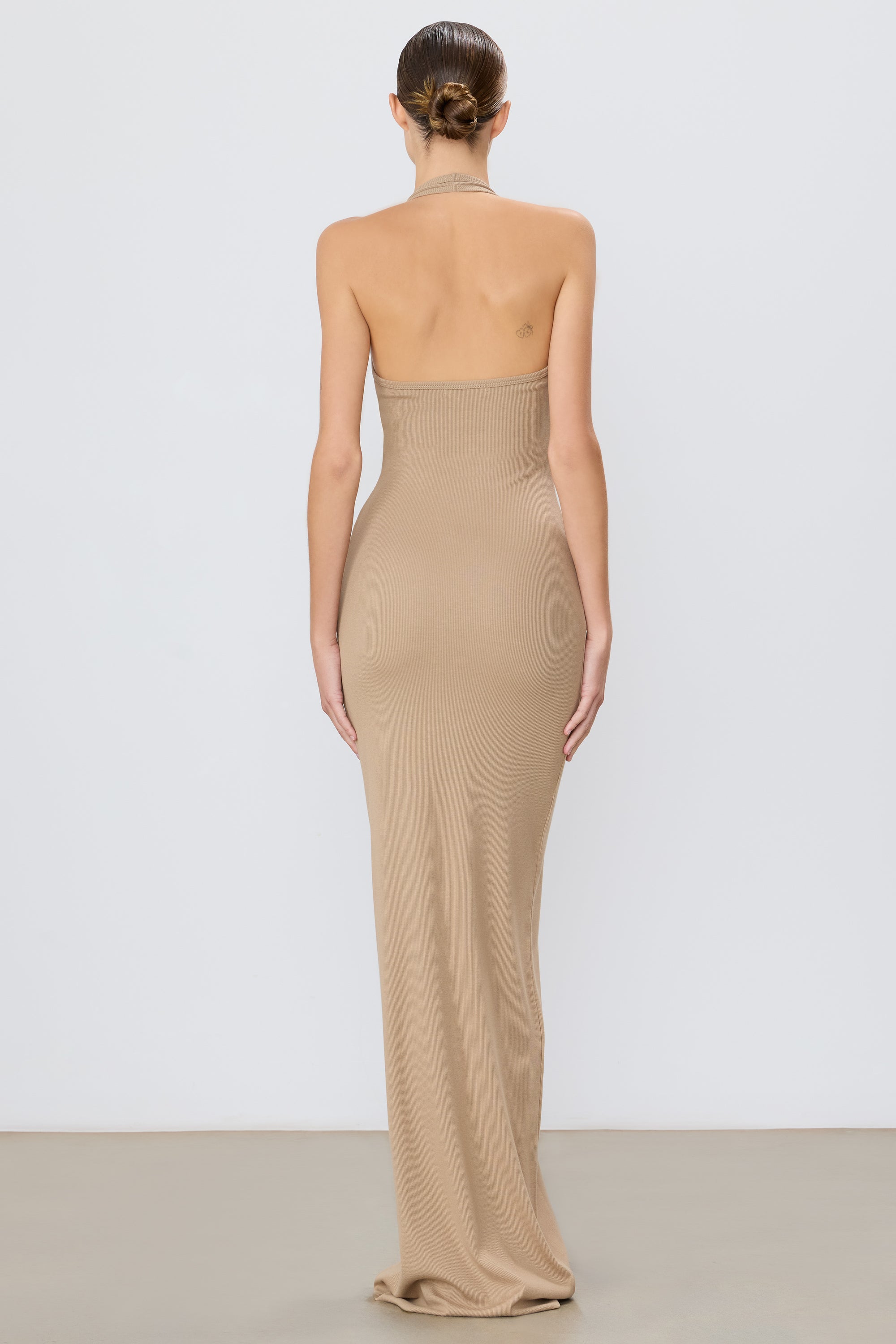 eterne halter maxi dress HALTER MAXI DRESS