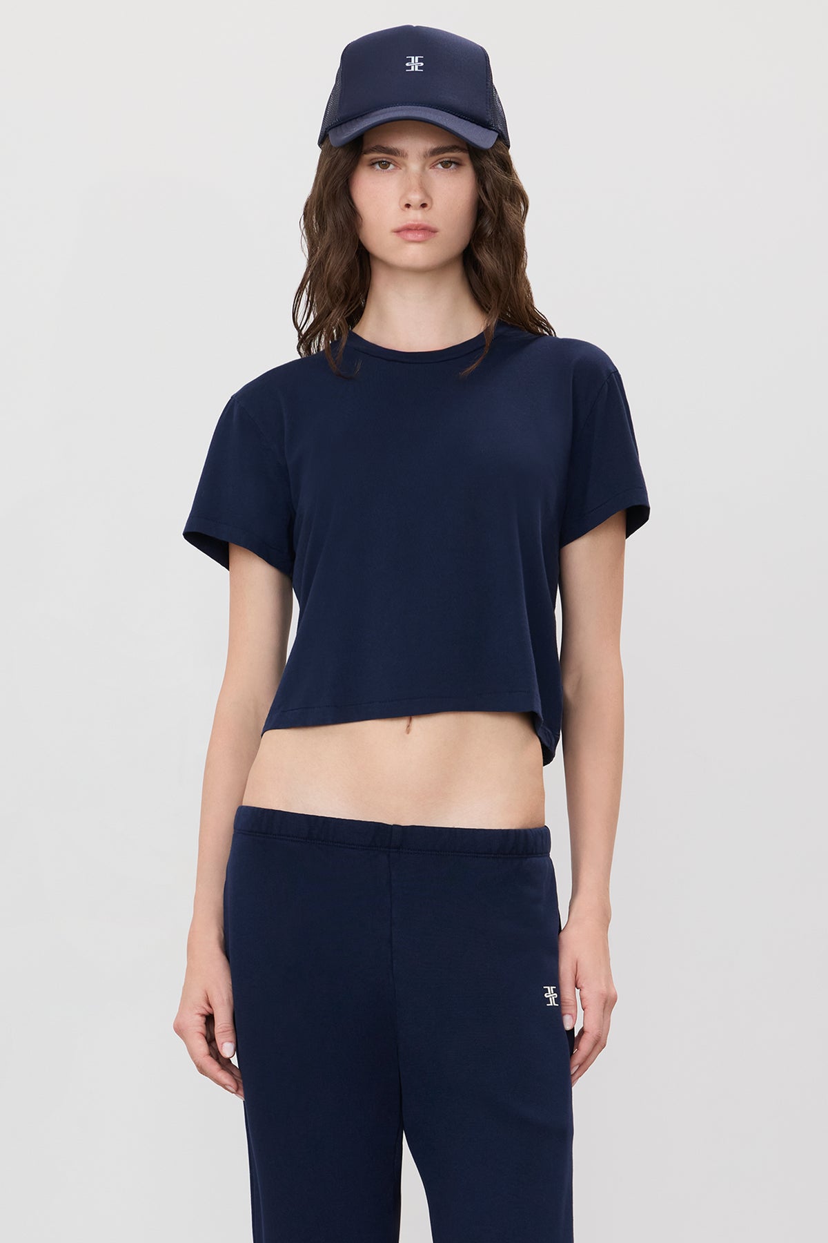 SHORT SLEEVE BOXY TEE - ÉTERNE