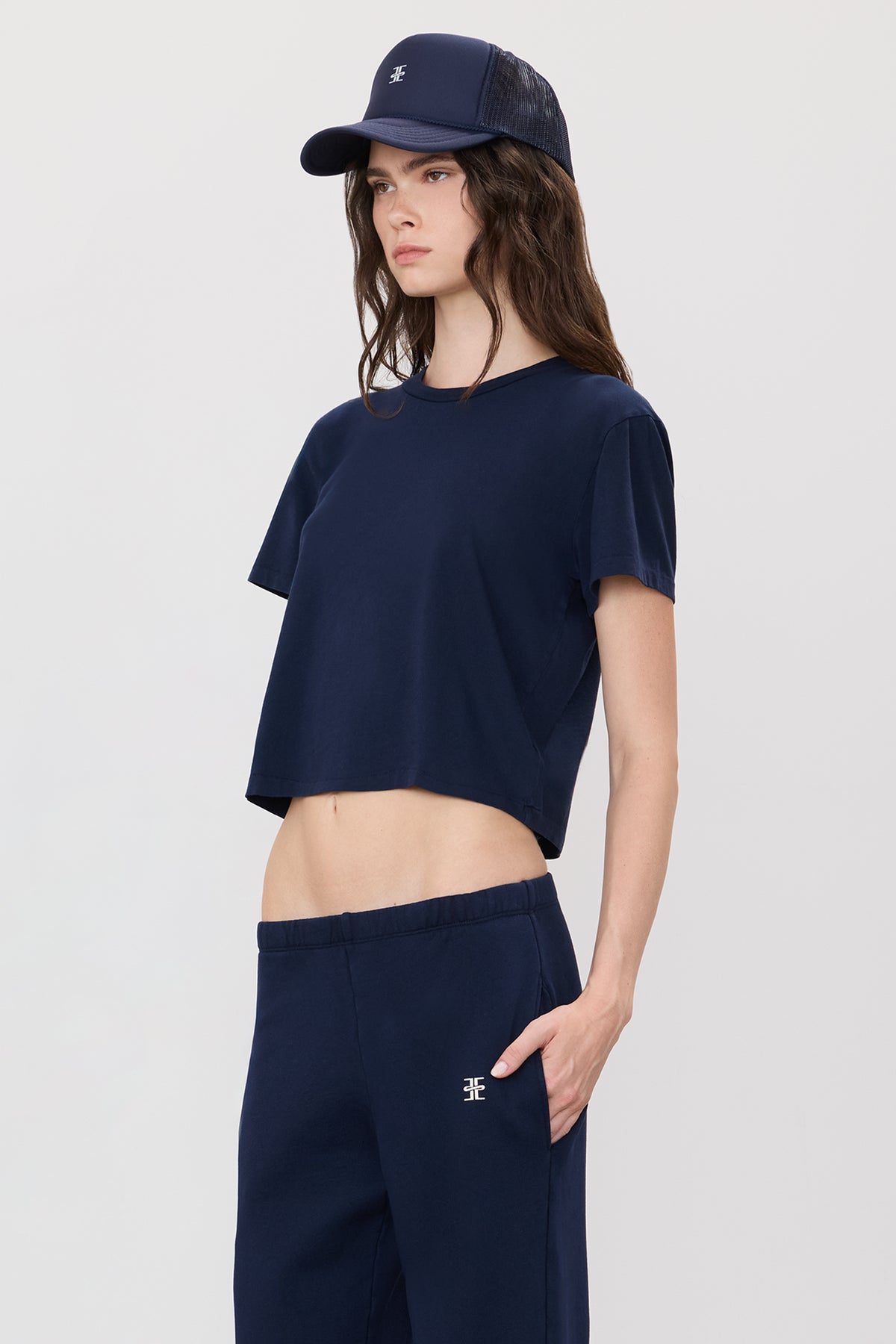 SHORT SLEEVE BOXY TEE - ÉTERNE