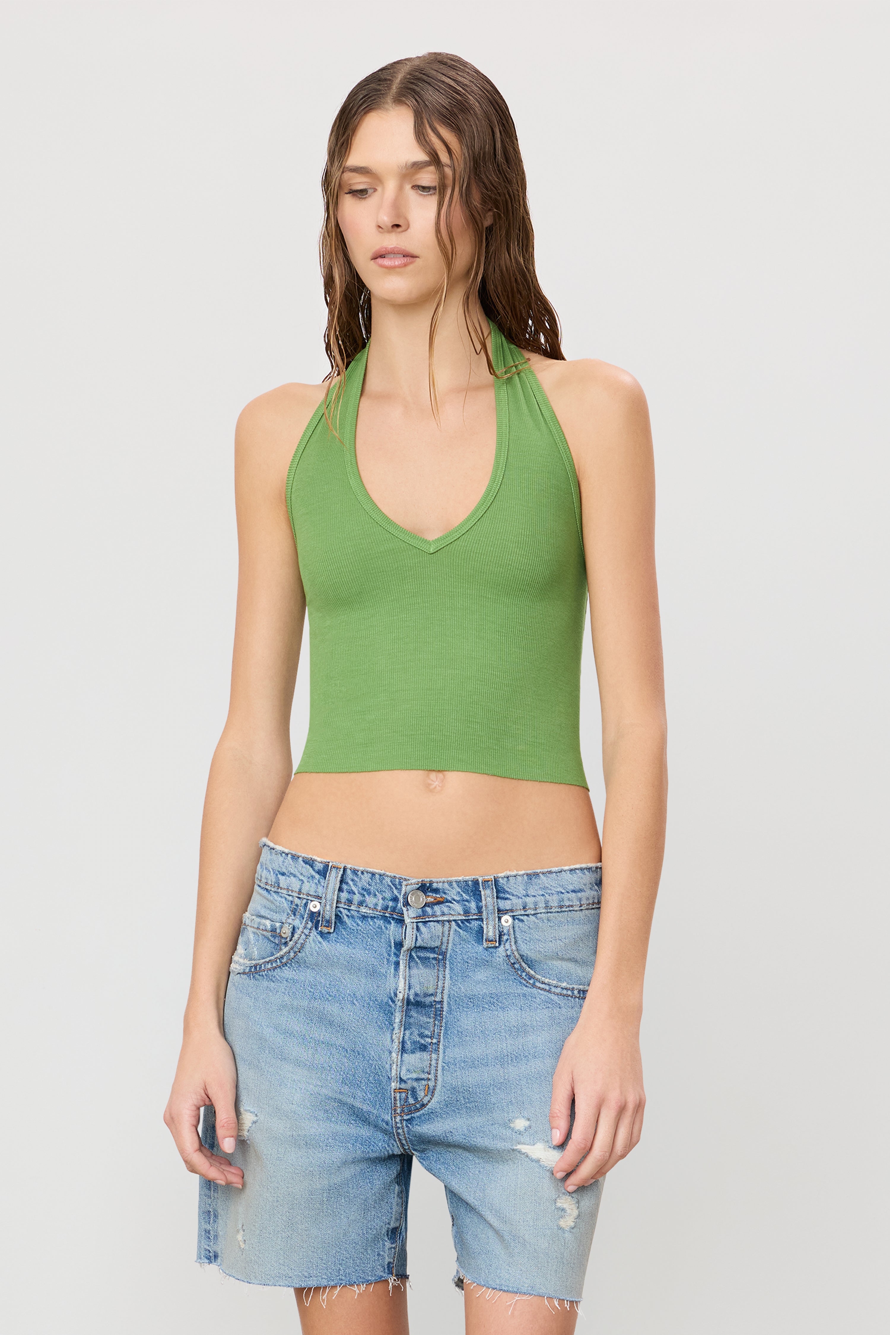 CROPPED HALTER TOP - ÉTERNE