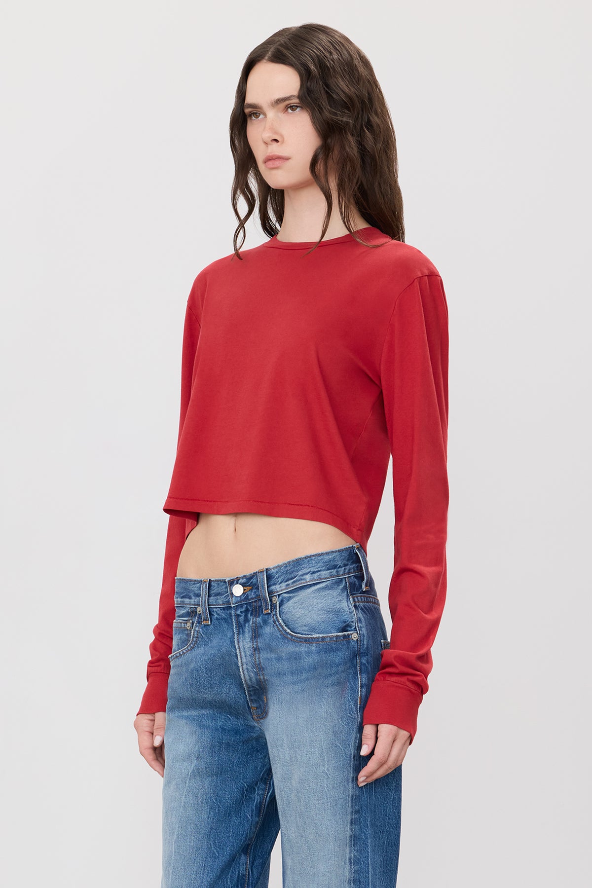 LONG SLEEVE BOXY TEE - ÉTERNE
