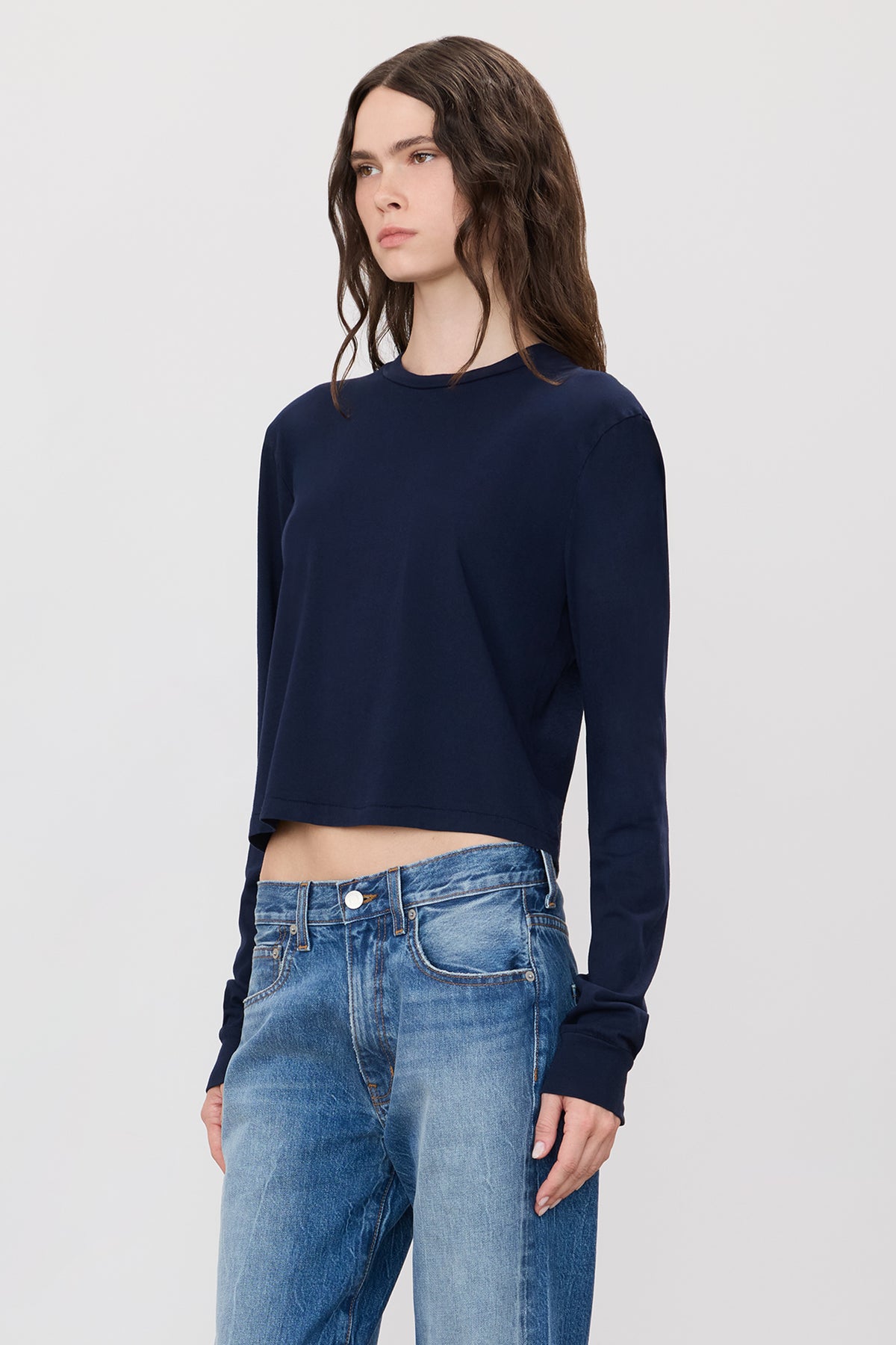 LONG SLEEVE BOXY TEE - ÉTERNE