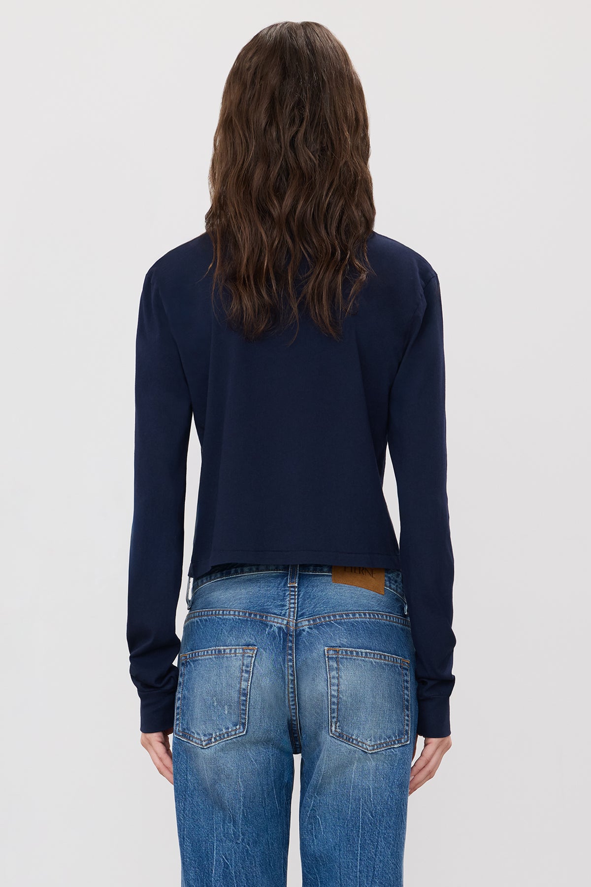 LONG SLEEVE BOXY TEE - ÉTERNE