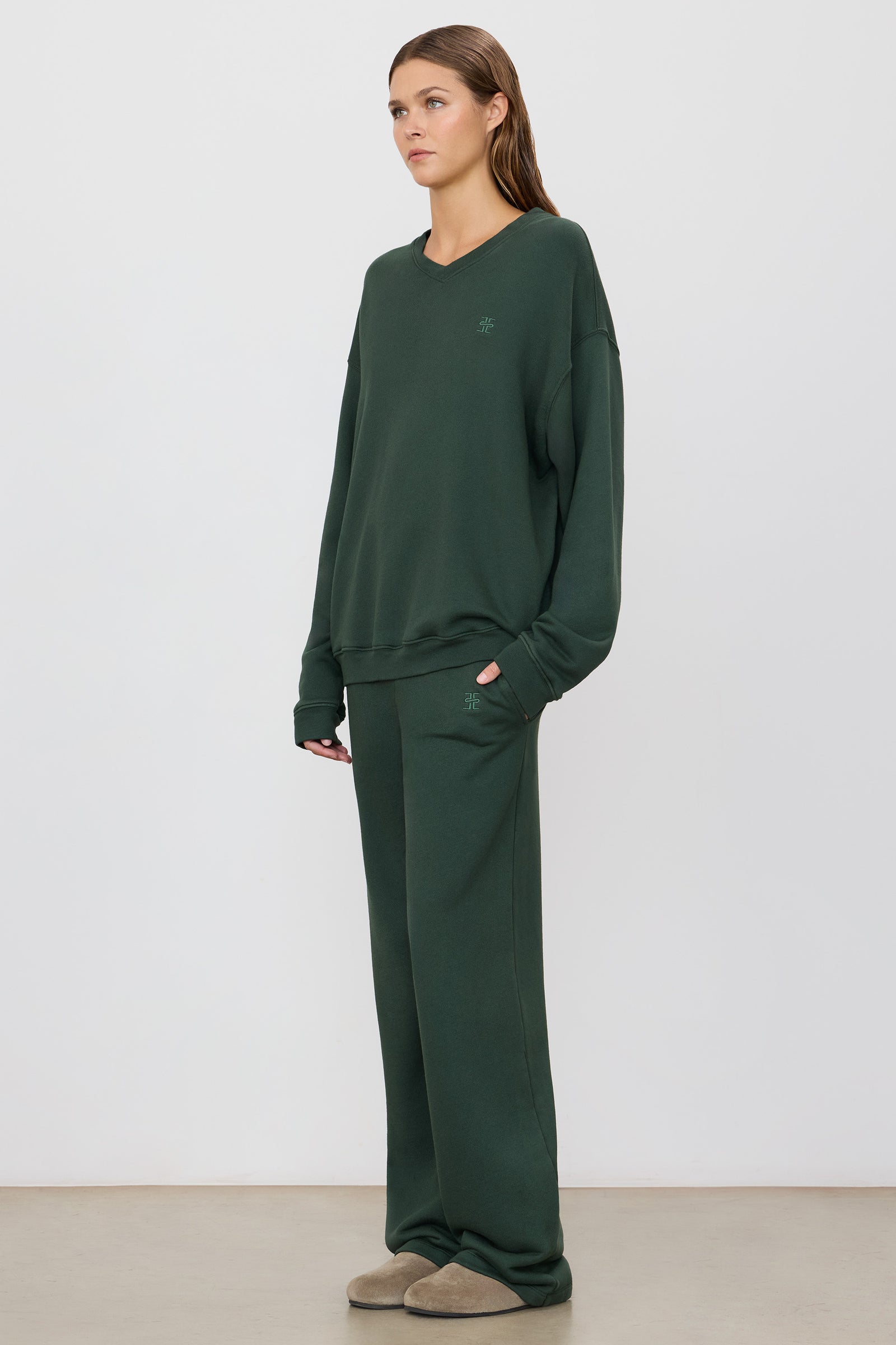 OVERSIZED WIDE LEG SWEATPANT
