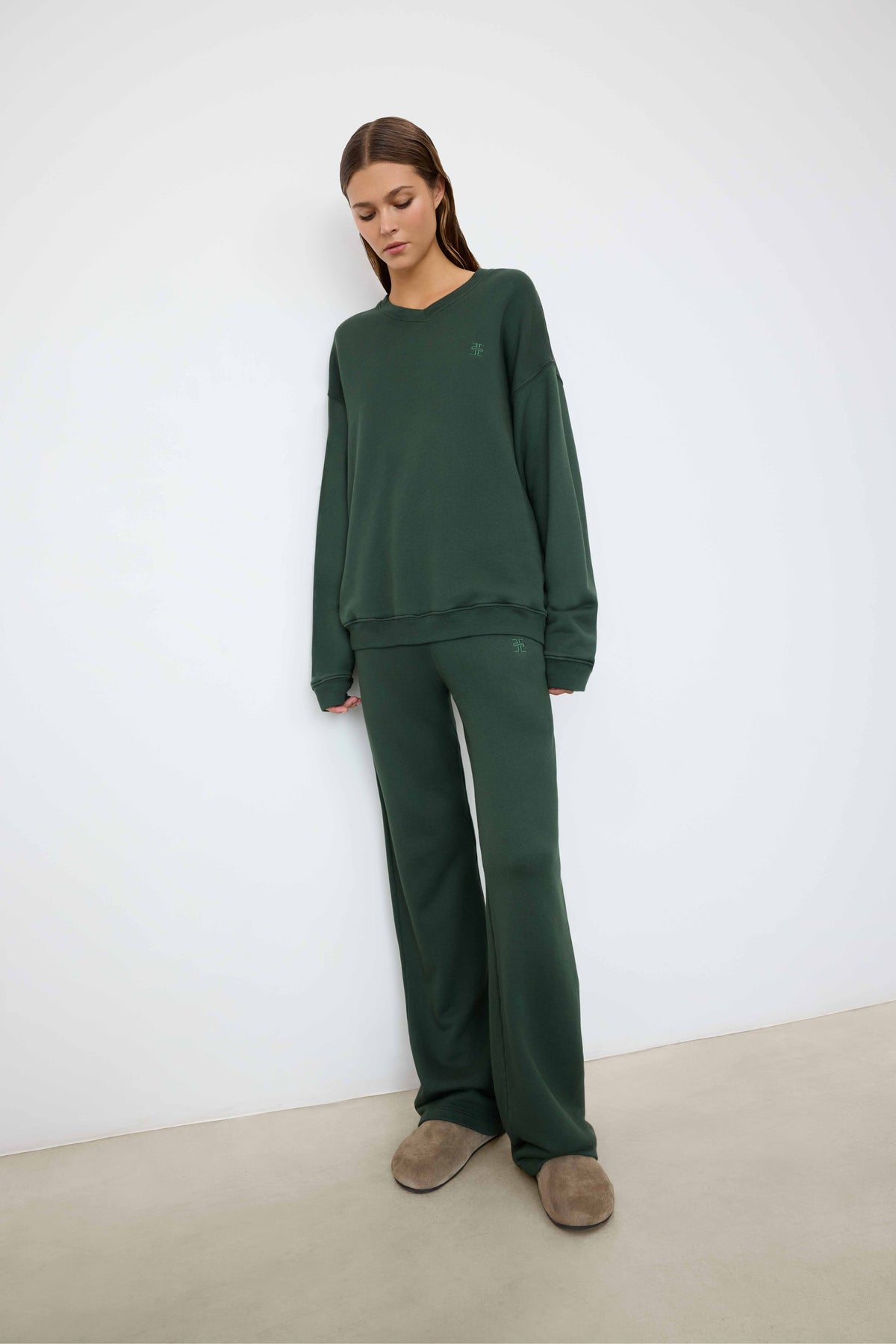 OVERSIZED WIDE LEG SWEATPANT