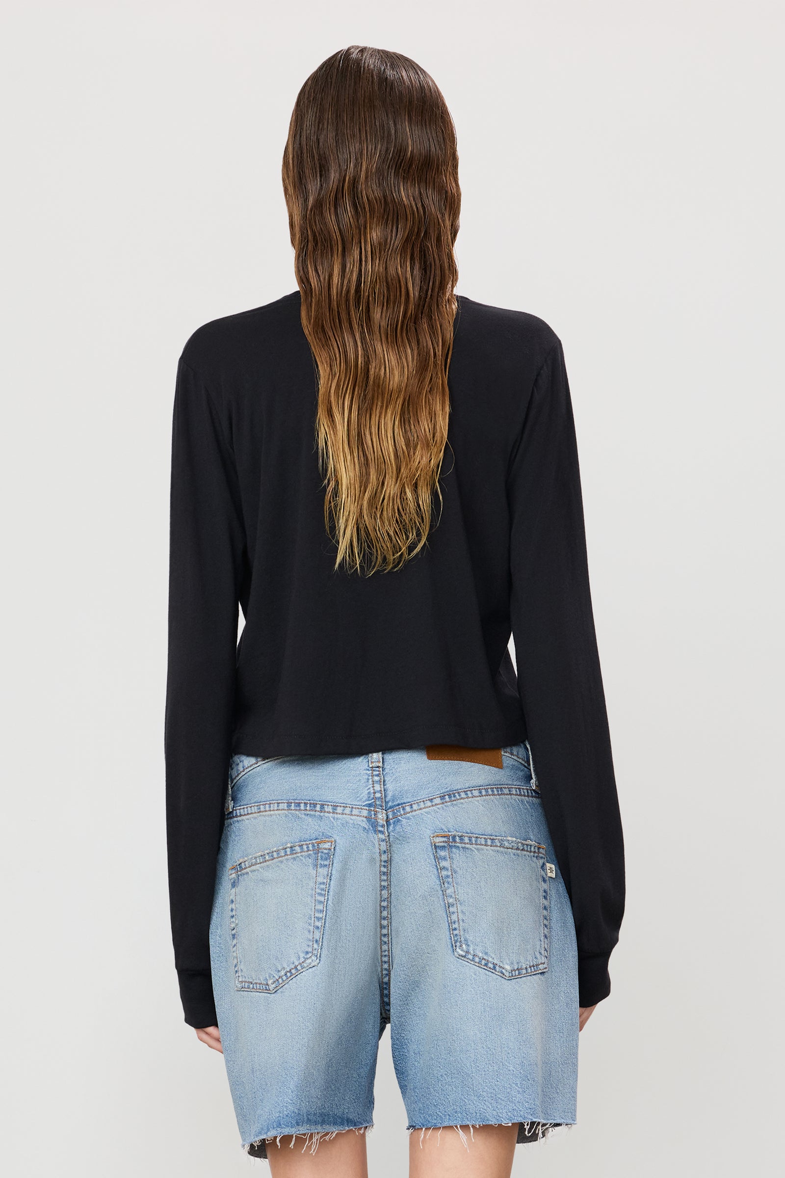 LONG SLEEVE BOXY TEE - ÉTERNE