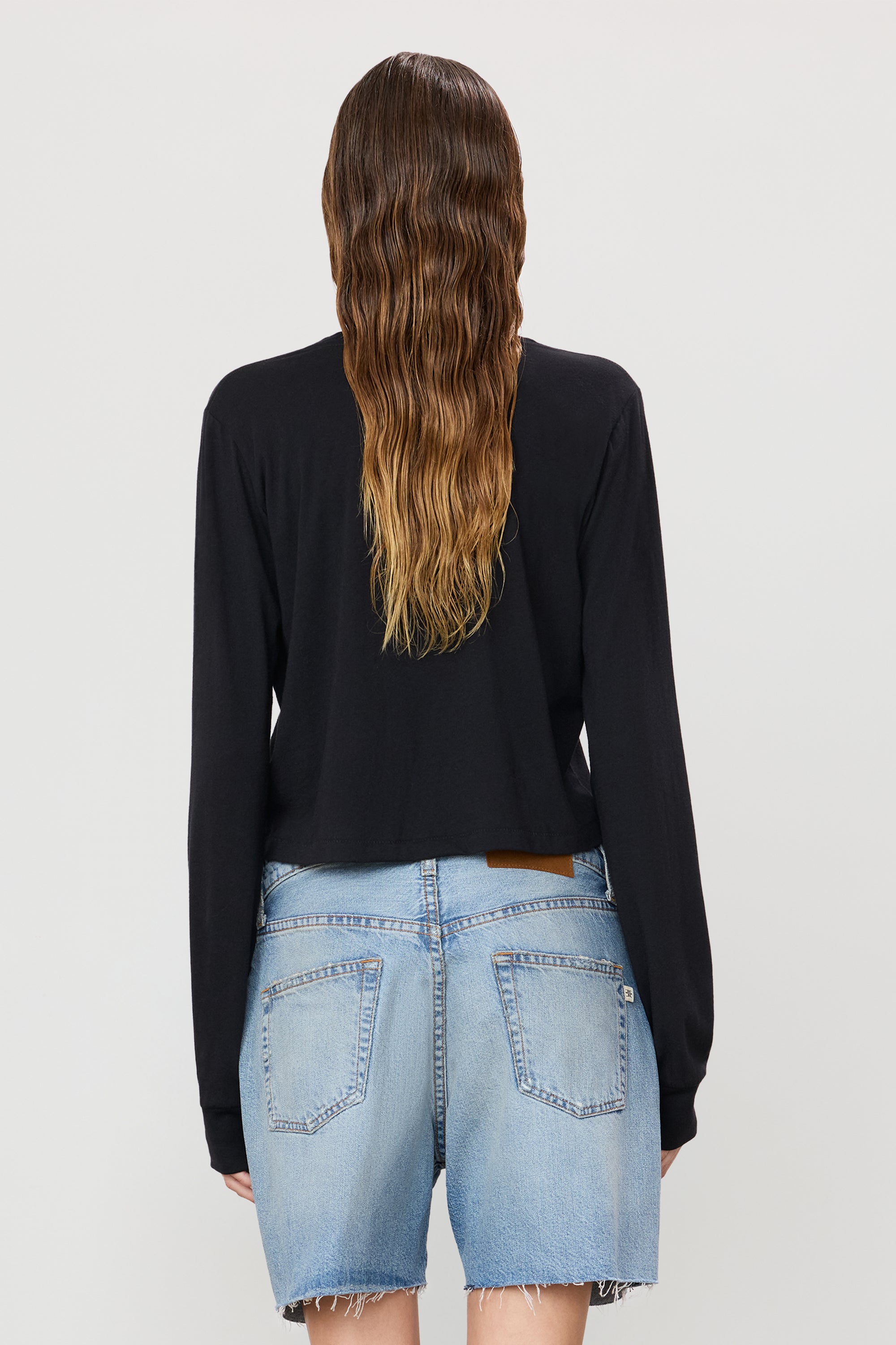 LONG SLEEVE BOXY TEE - ÉTERNE