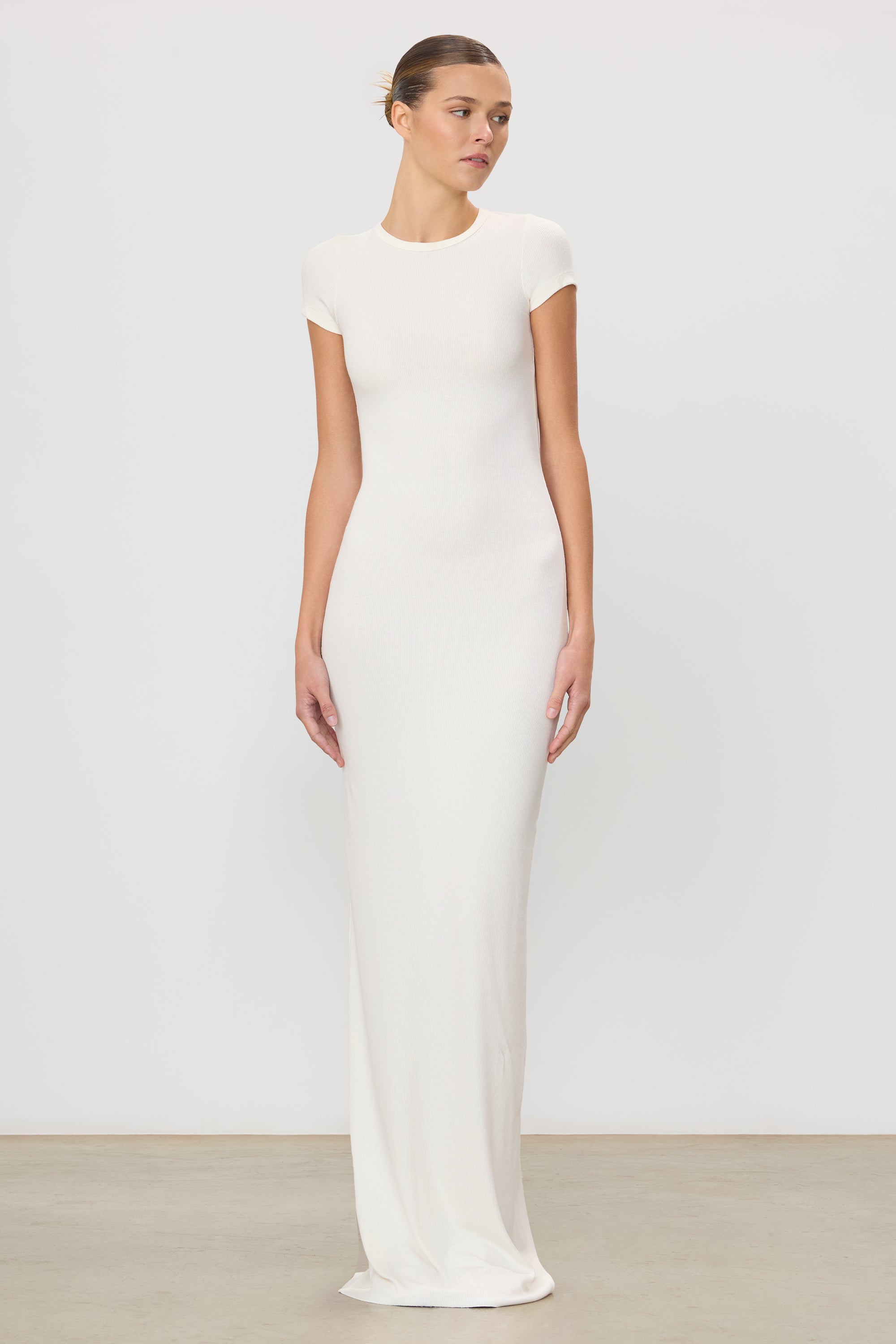 CAP SLEEVE MAXI DRESS - ÉTERNE