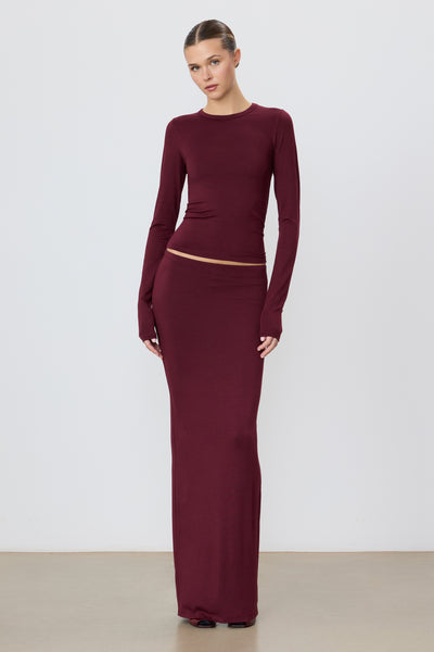ÉTERNE MAXI SKIRT