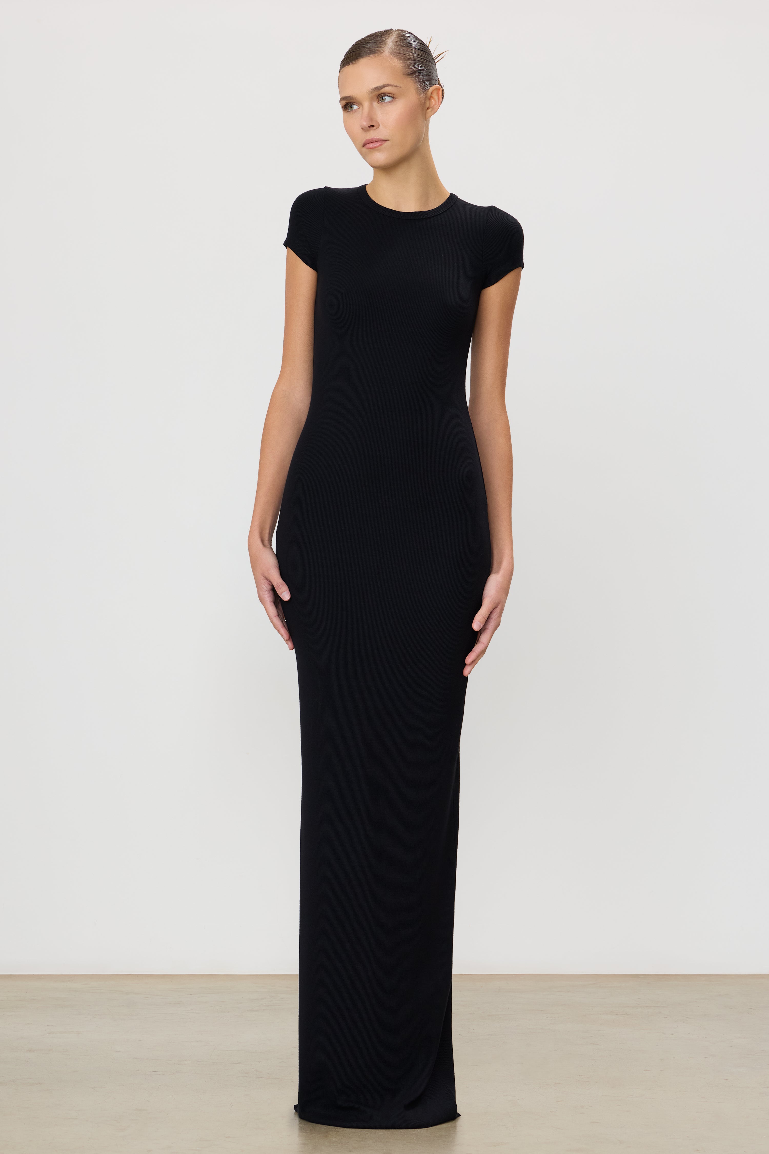 CAP SLEEVE MAXI DRESS - ÉTERNE