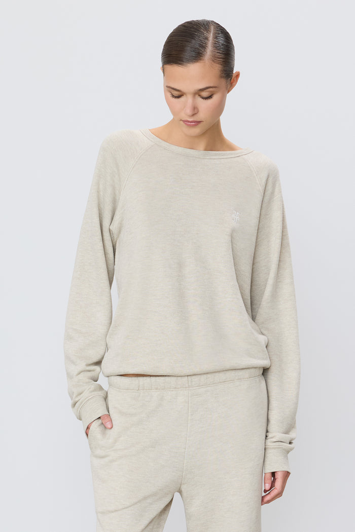 Oversized Raglan Sweatshirt