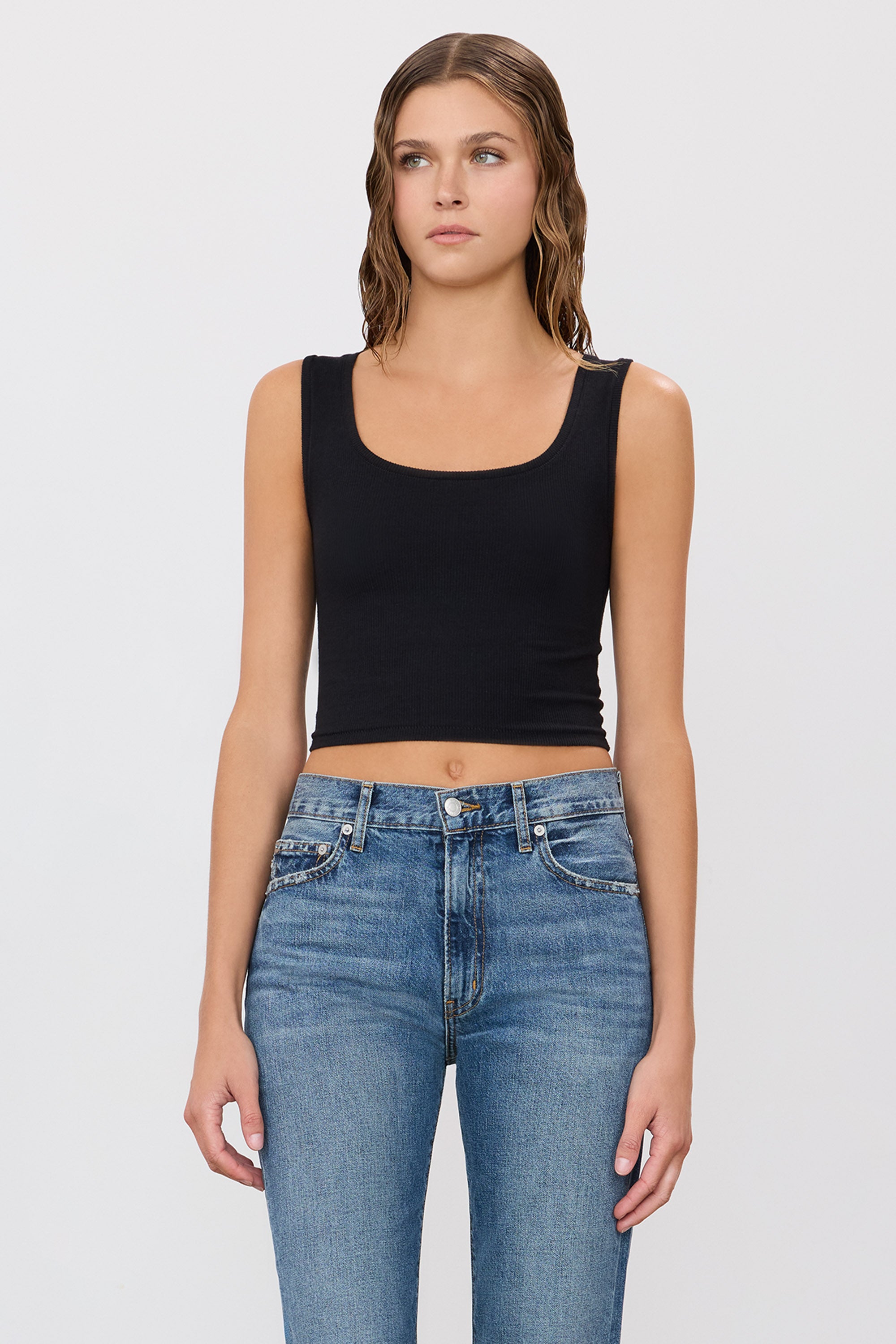 SQUARE NECK TANK