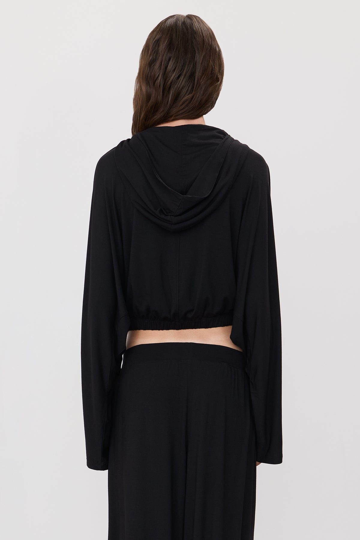 CROPPED HOODED TOP