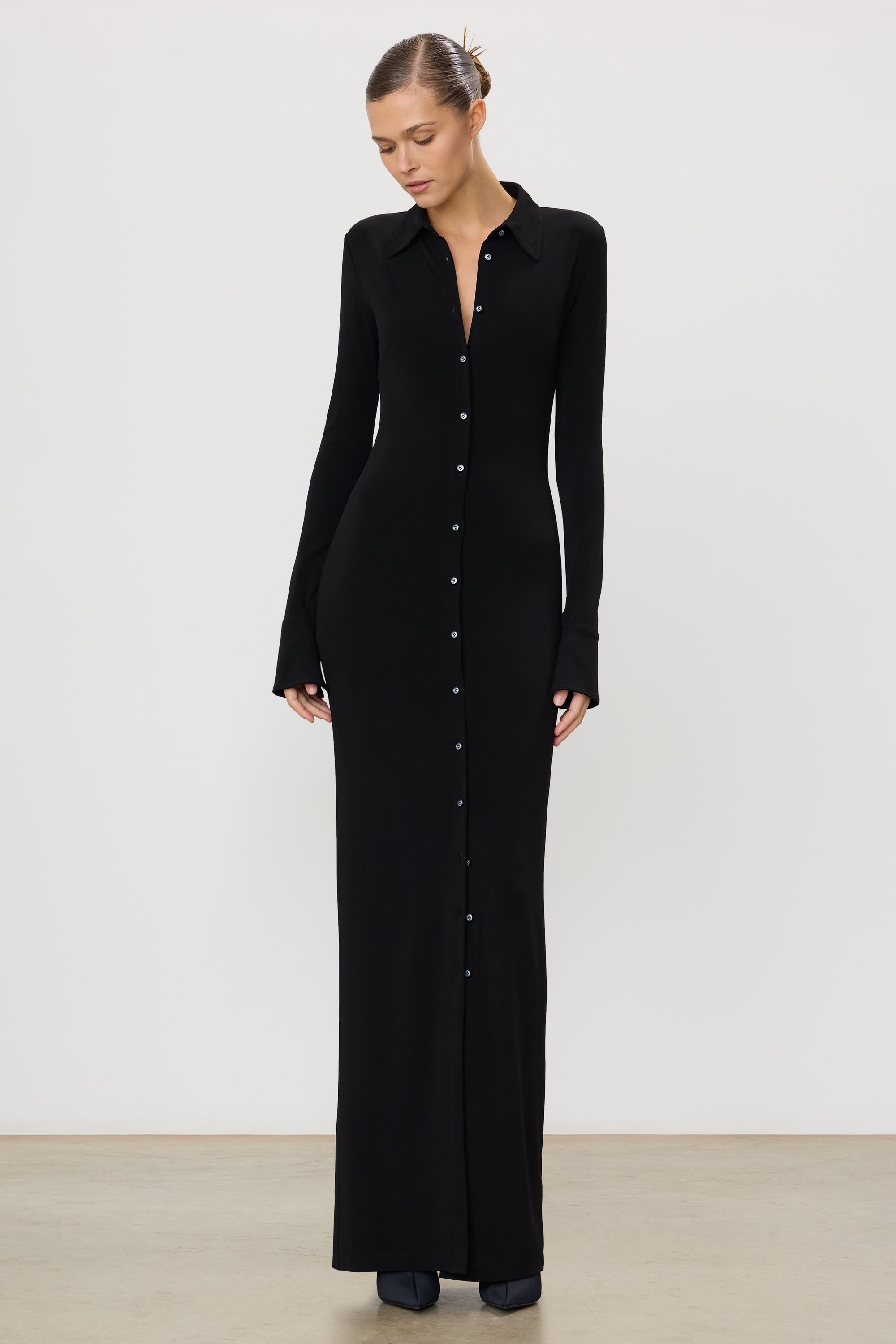 Eterne for FWRD Georgia Dress in Black - Size S Eterne for FWRD Georgia Dress in Black - Size S
