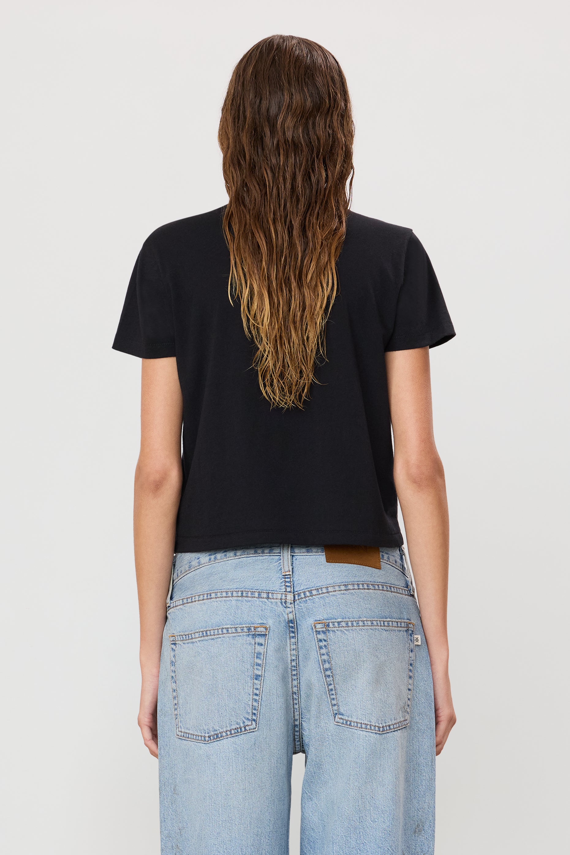 SHORT SLEEVE BOXY TEE - ÉTERNE