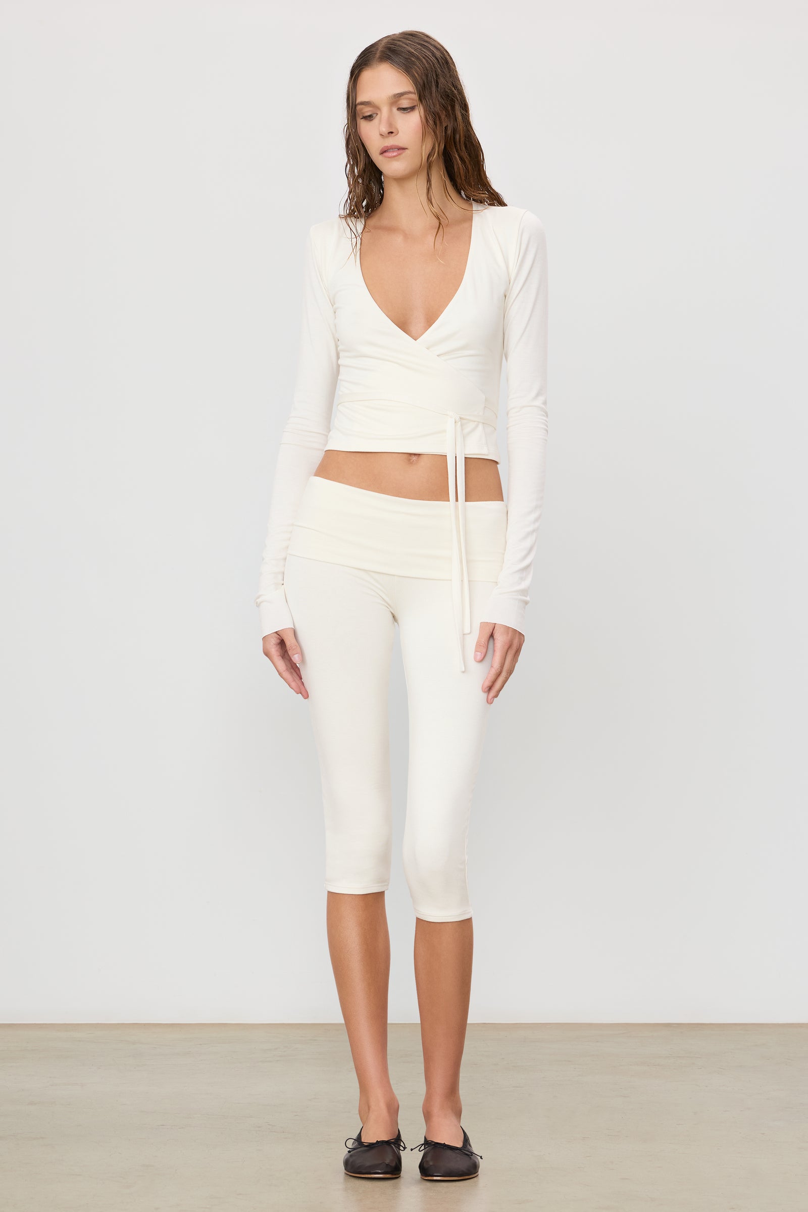 FOLDOVER CAPRI LEGGING - ÉTERNE