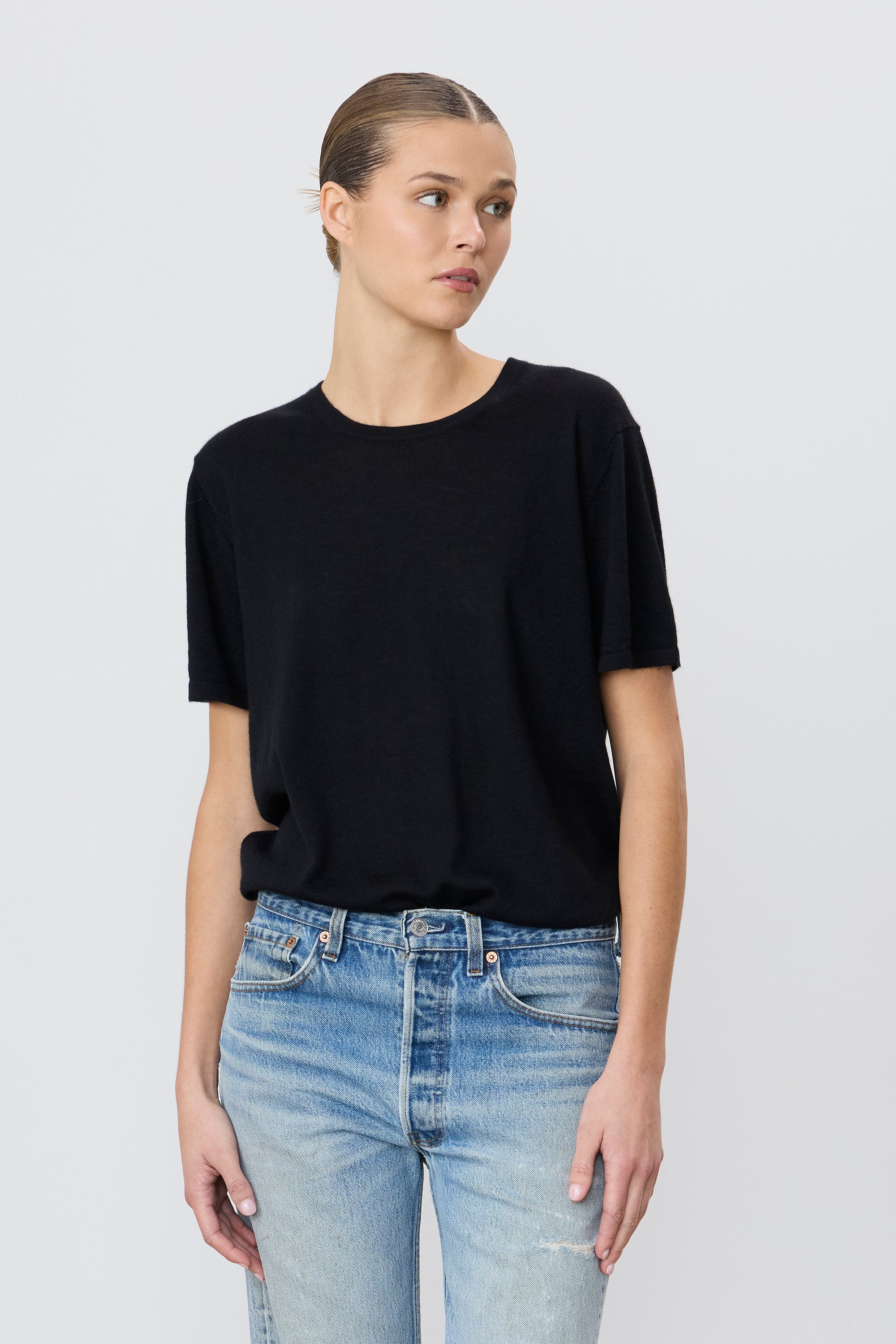SHORT SLEEVE BOYFRIEND T-SHIRT - ÉTERNE
