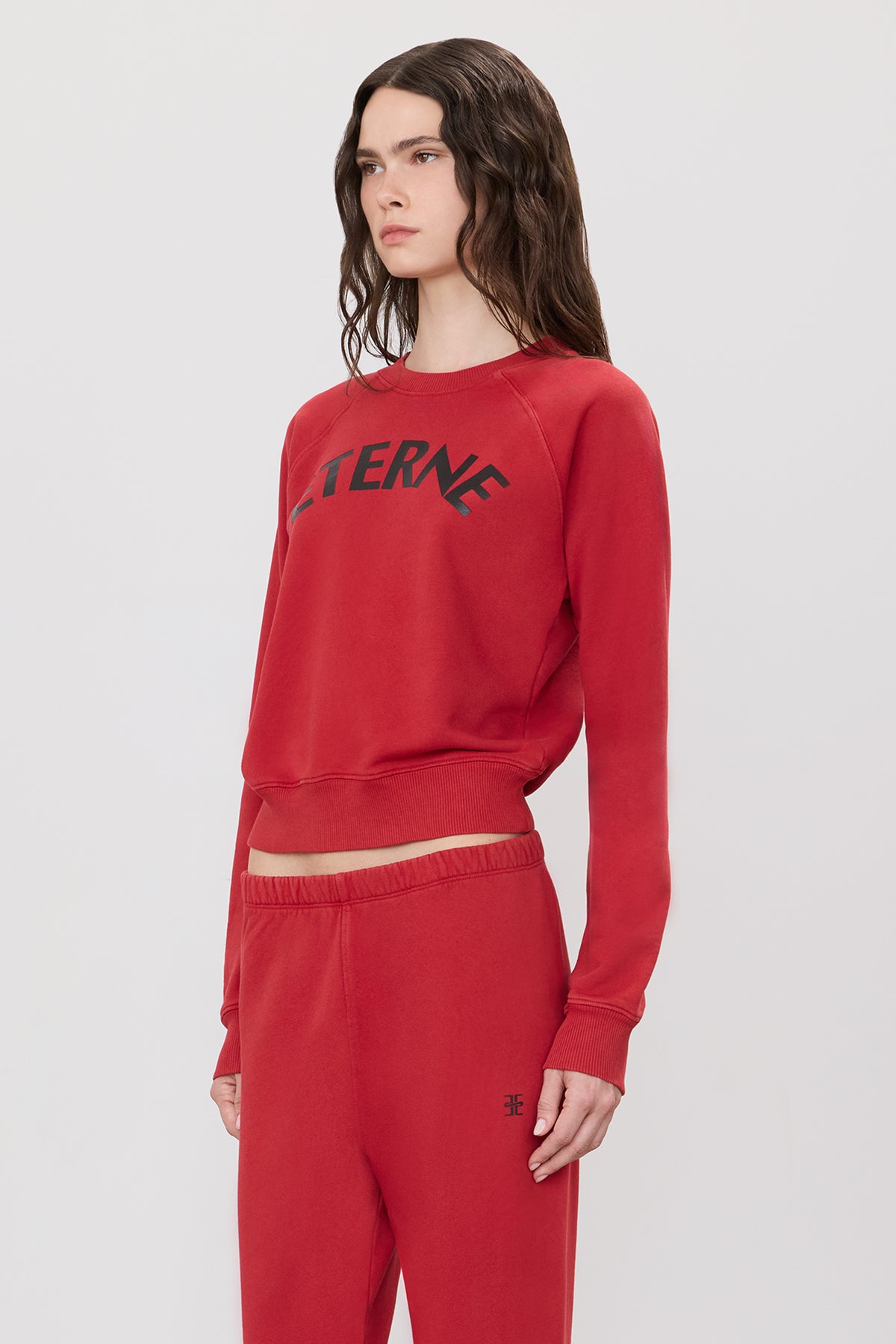 SHRUNKEN RAGLAN SWEATSHIRT - ÉTERNE