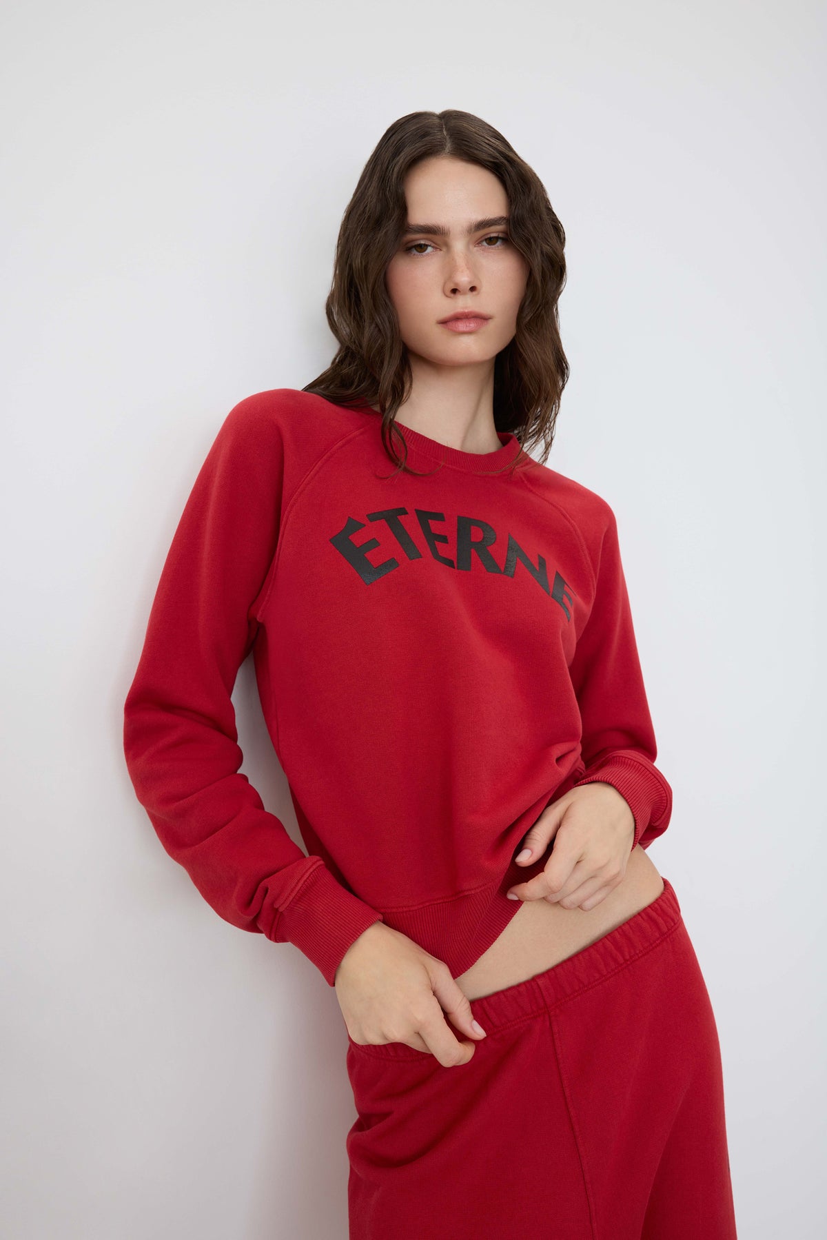 SHRUNKEN RAGLAN SWEATSHIRT - ÉTERNE