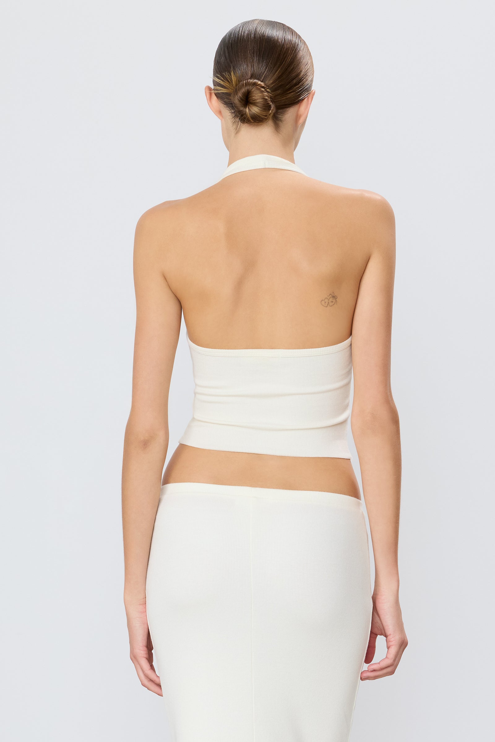 CROPPED HALTER TOP - ÉTERNE