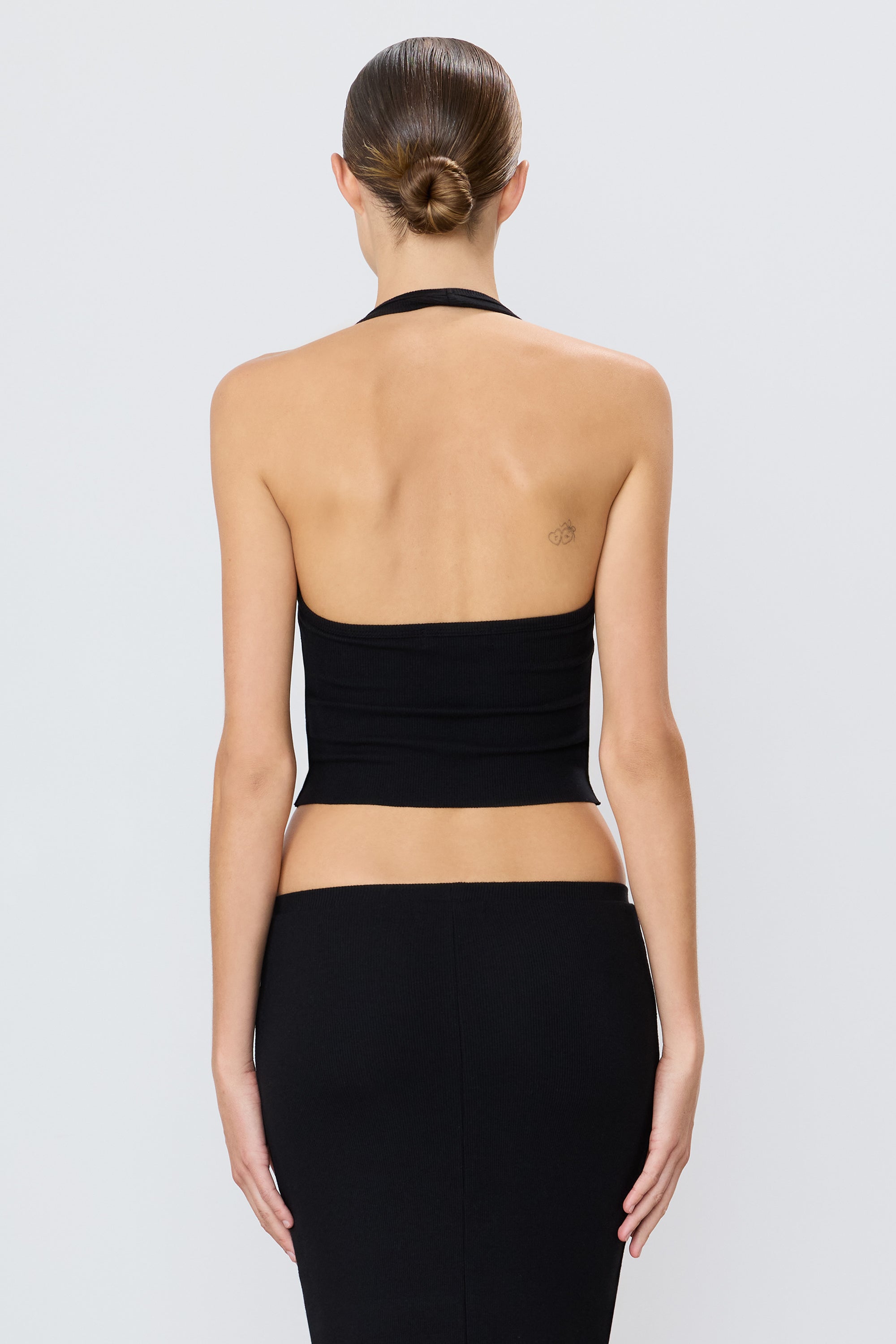 CROPPED HALTER TOP - ÉTERNE