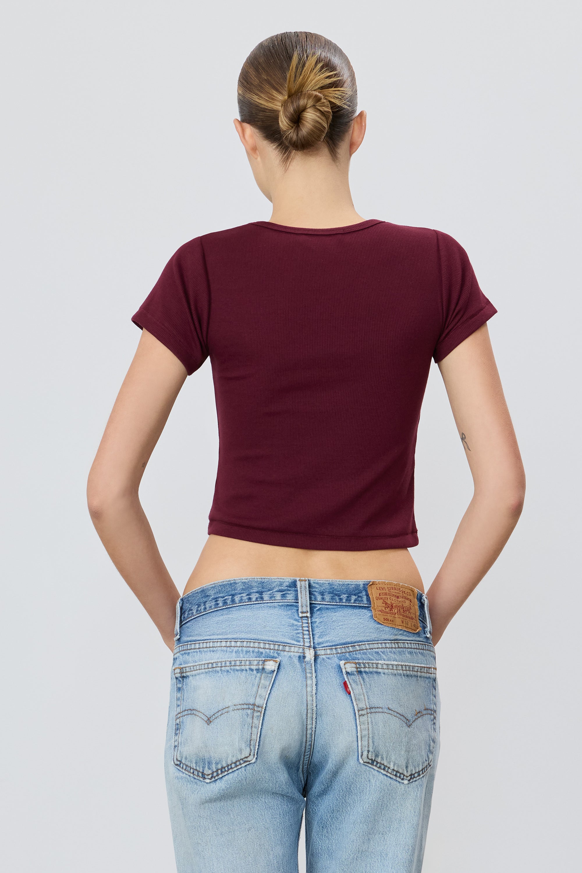 ÉTERNE SHORT SLEEVE BABY TEE 