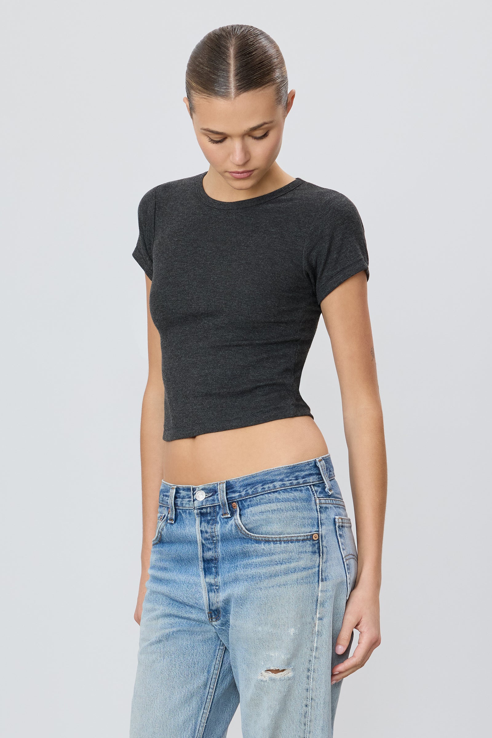 ÉTERNE SHORT SLEEVE BABY TEE