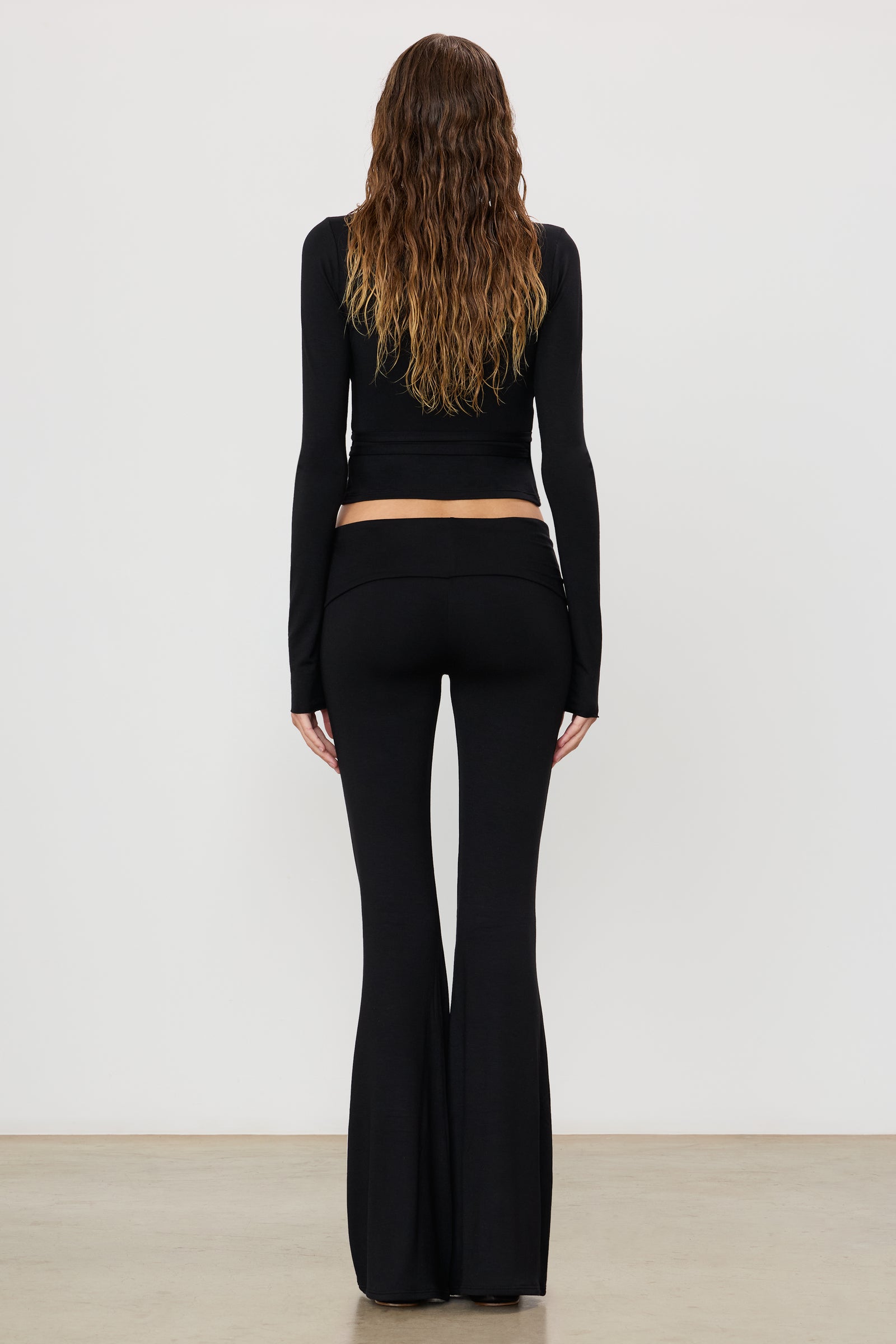 FOLDOVER FLARE PANT - ÉTERNE