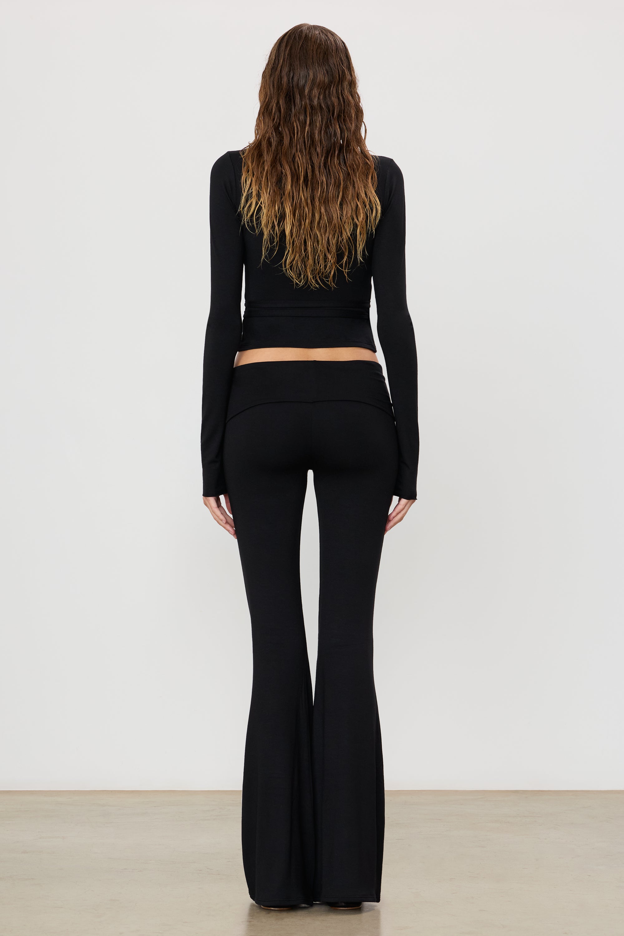 FOLDOVER FLARE PANT - ÉTERNE