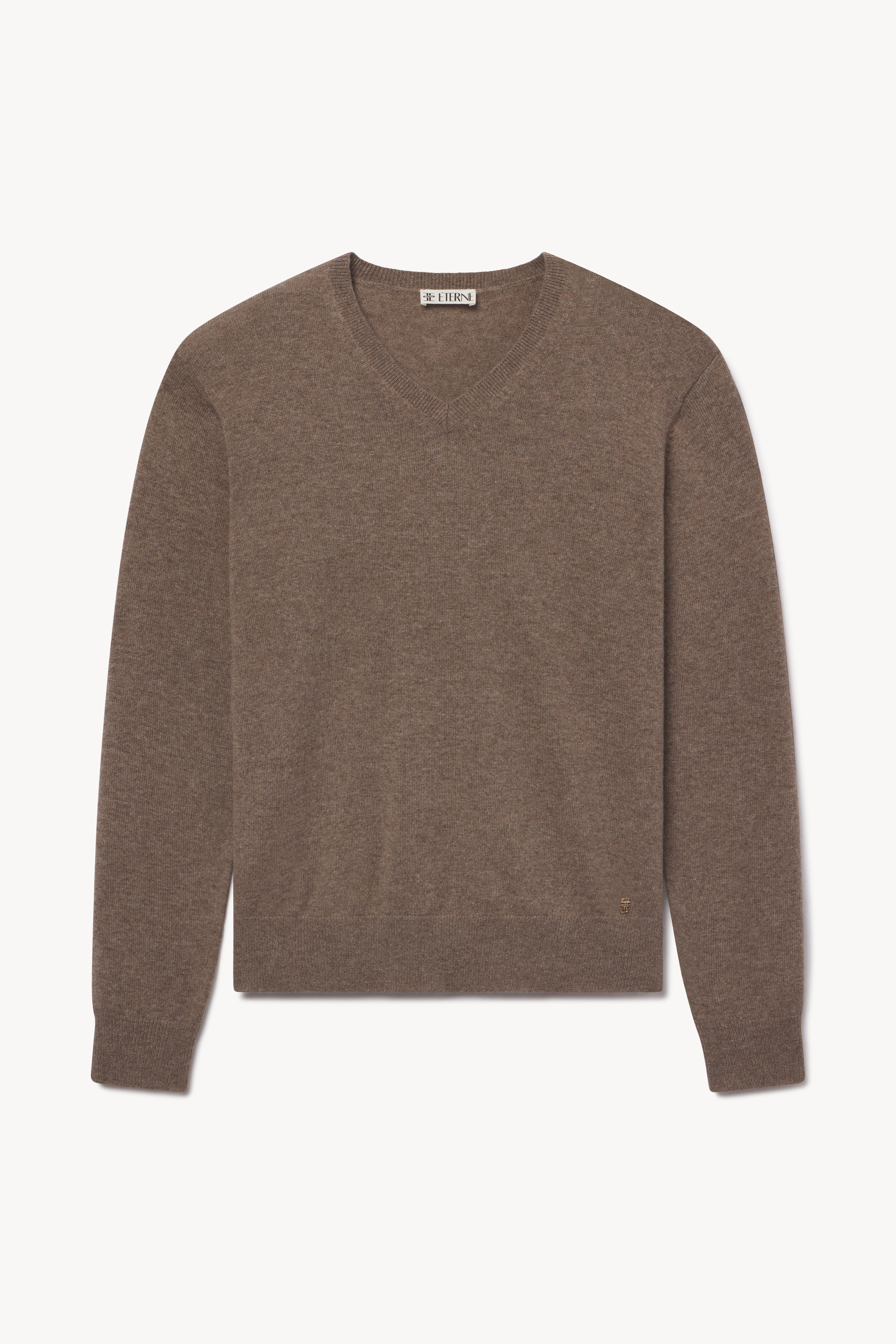 Clive V-Neck Sweater Millet