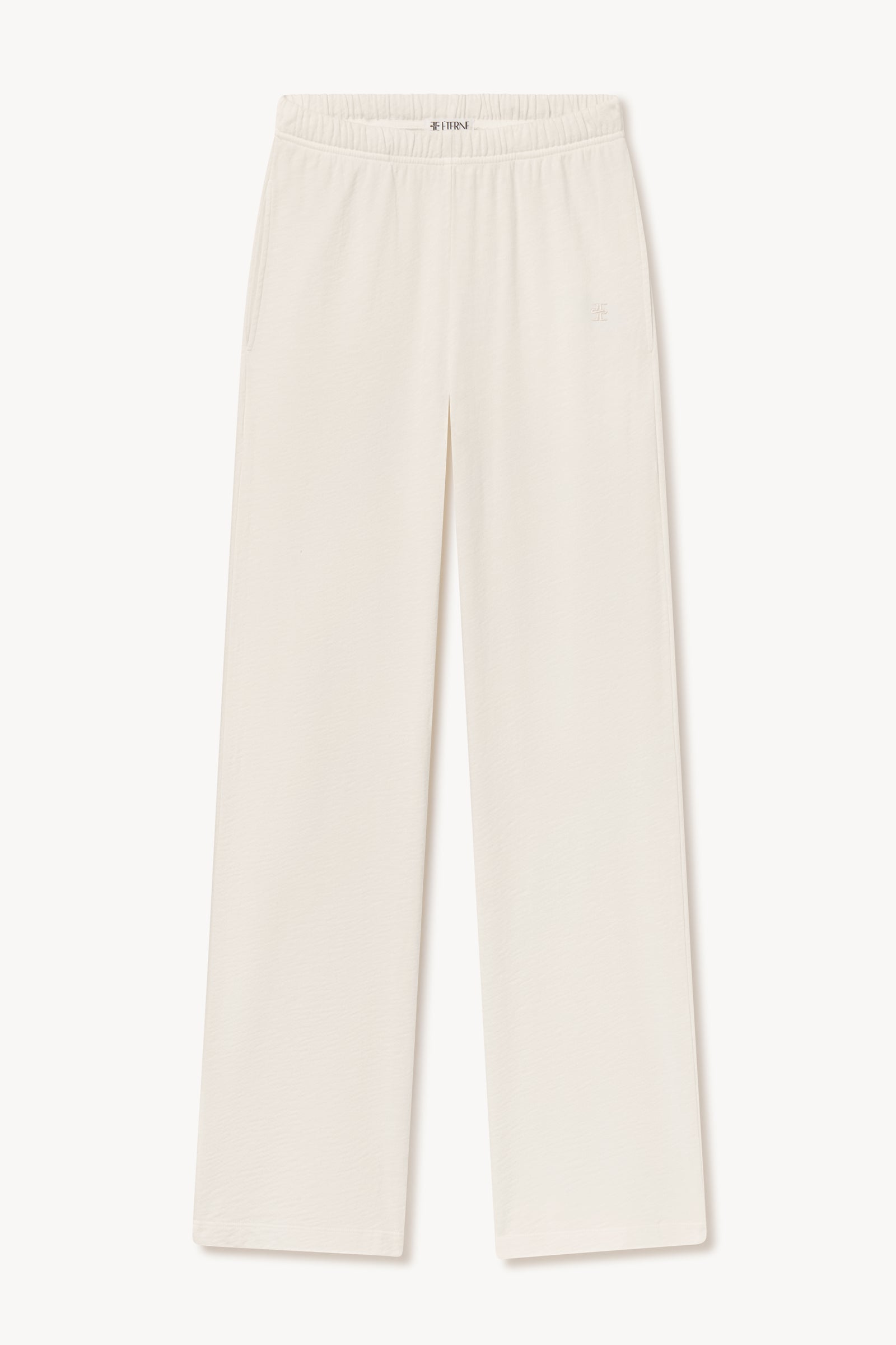 CROPPED WIDE LEG SWEATPANT