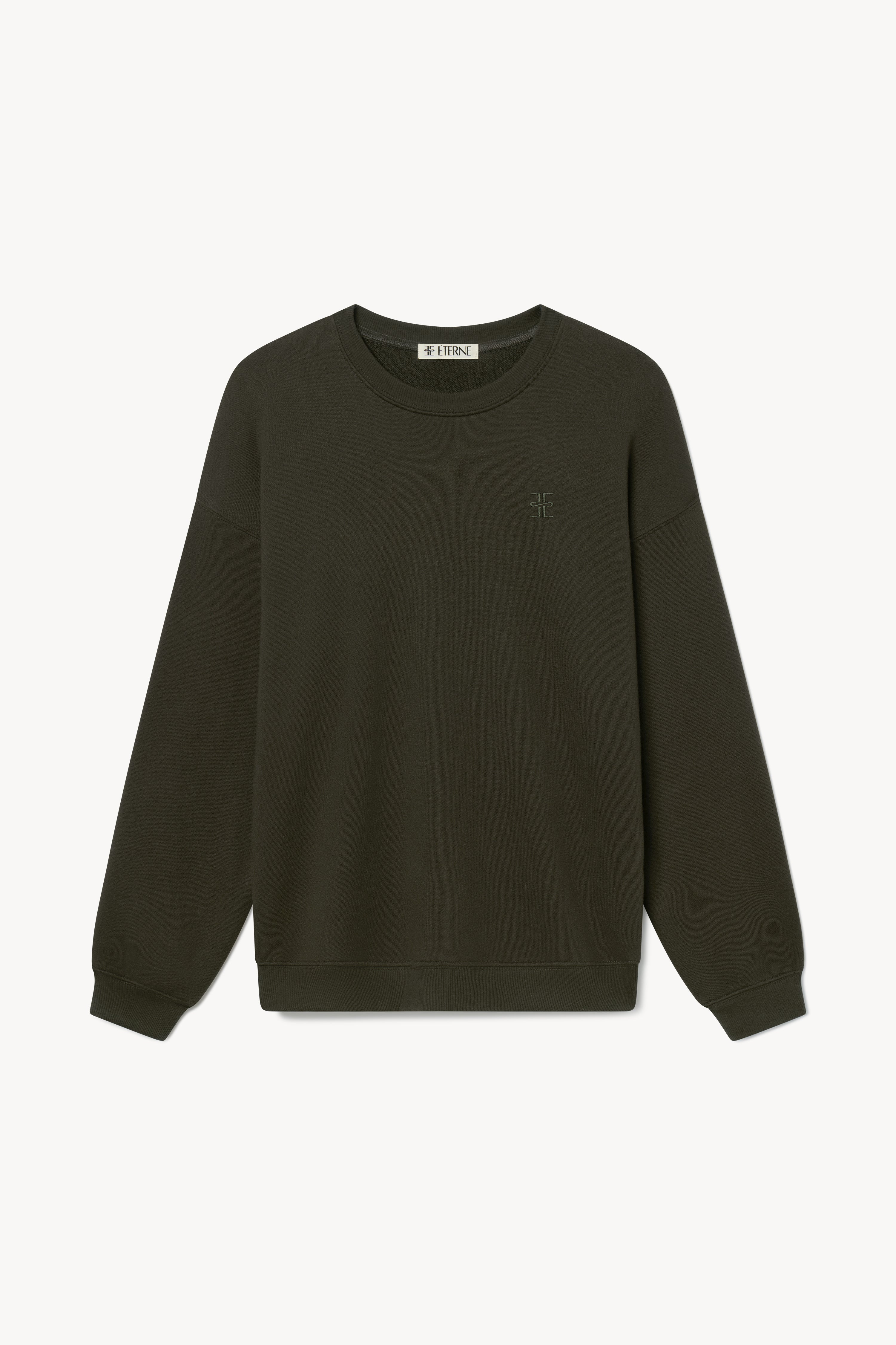 Oversized Crewneck Sweatshirt Moss