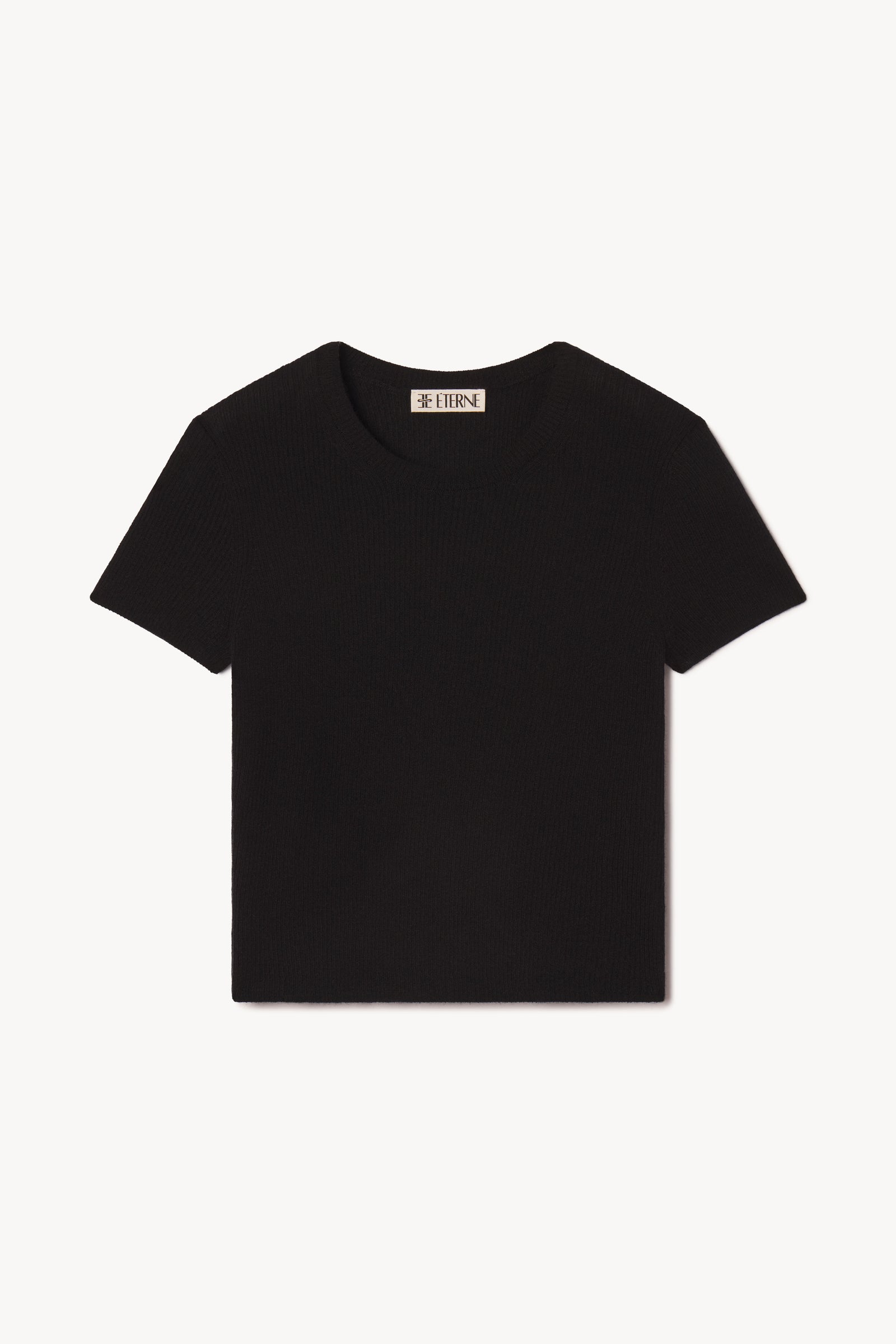 ÉTERNE RIB STITCH BABY TEE