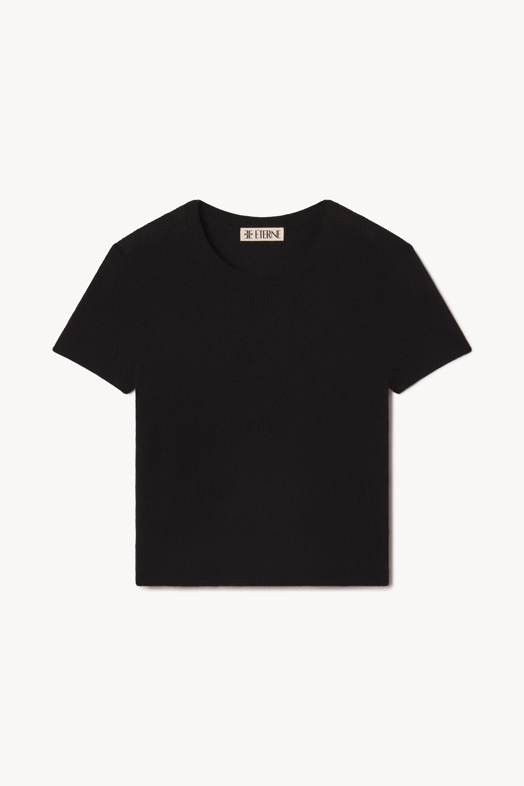 ÉTERNE RIB STITCH BABY TEE