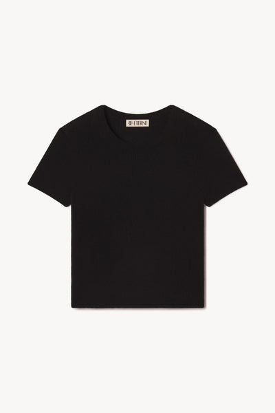 ÉTERNE RIB STITCH BABY TEE