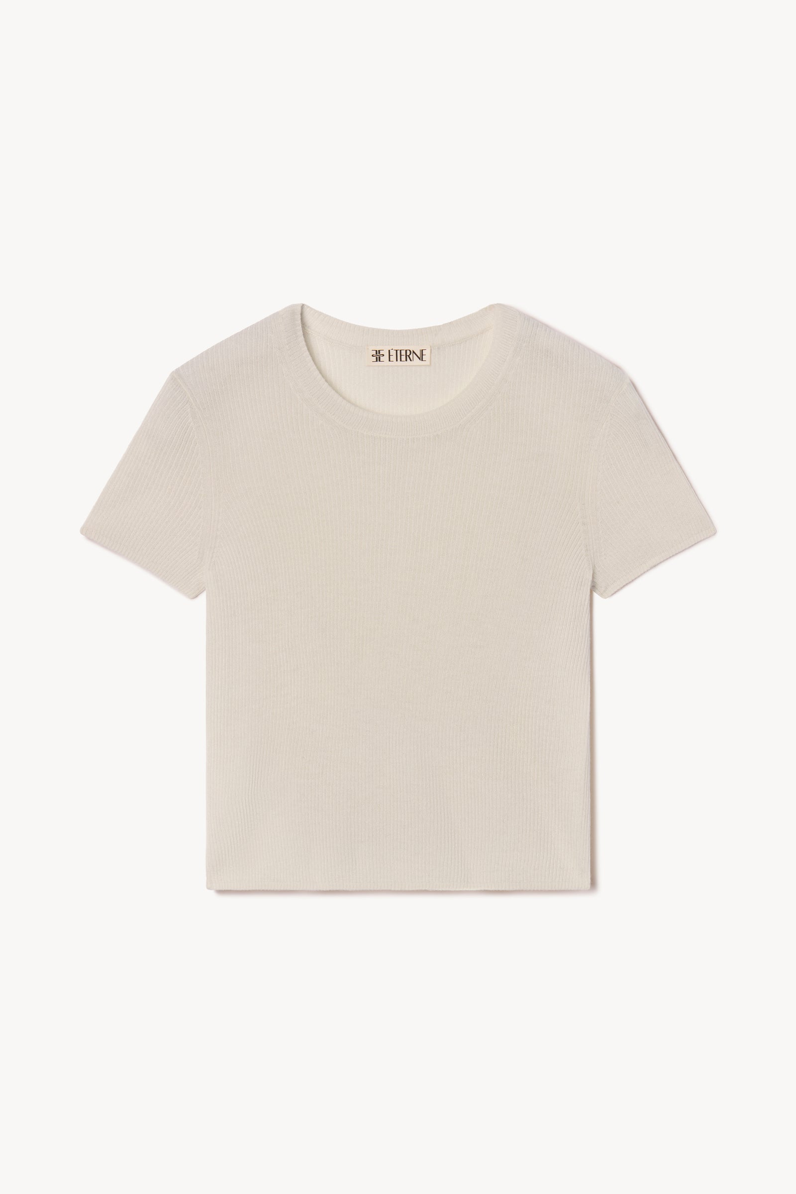 RIB STITCH BABY TEE - ÉTERNE