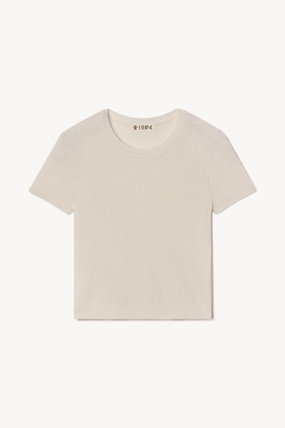 RIB STITCH BABY TEE